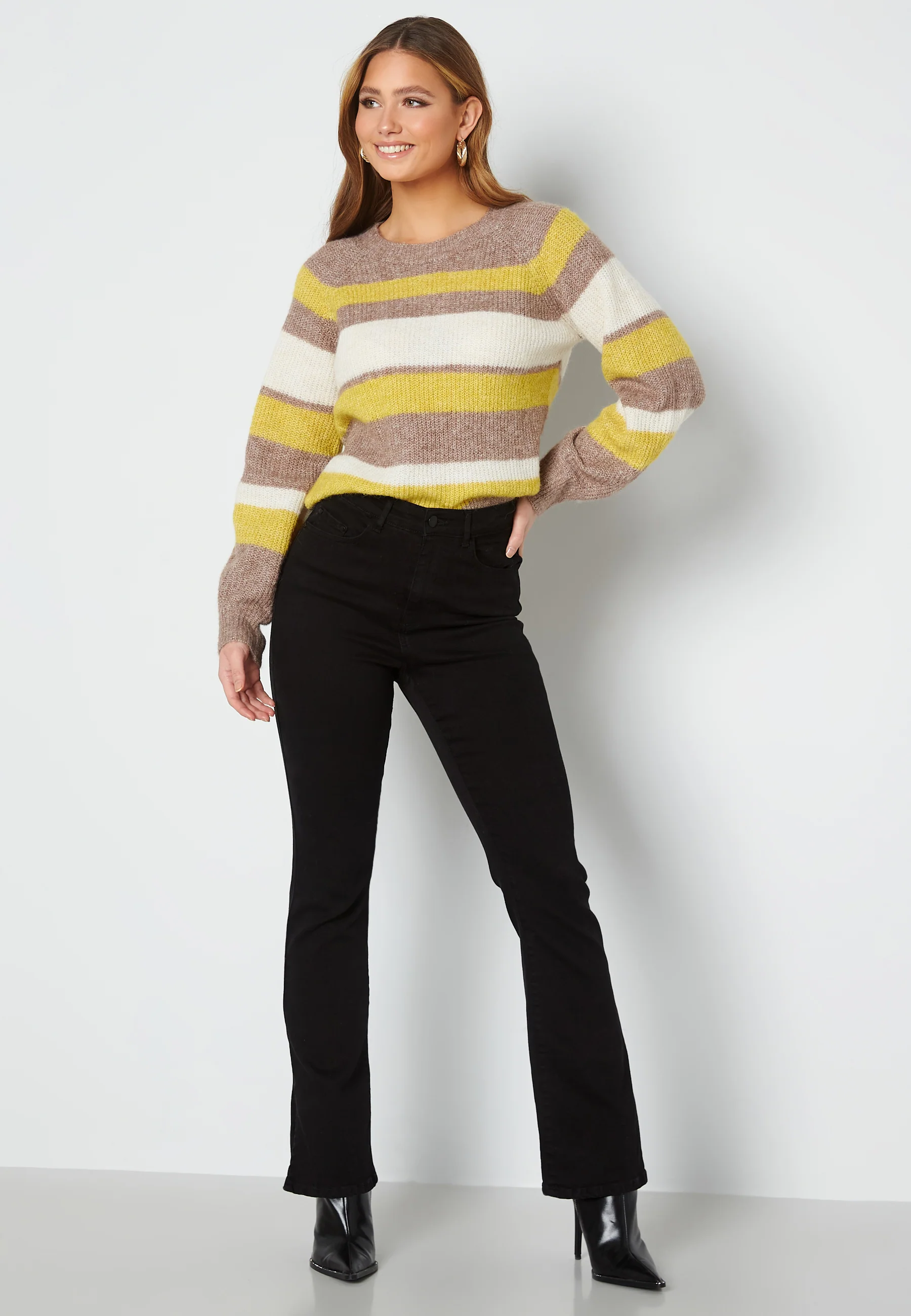 Ingerborg Life L/S Stripe Pullover Knit - Image 2