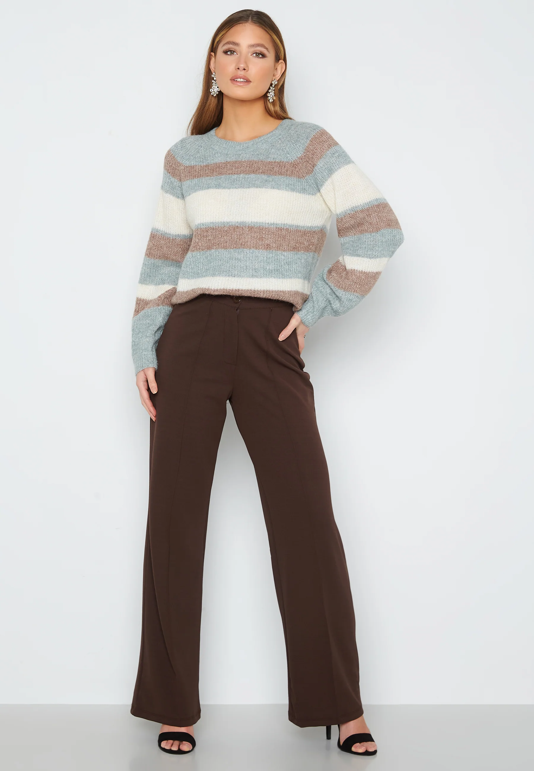 Ingerborg Life L/S Stripe Pullover Knit - Image 2