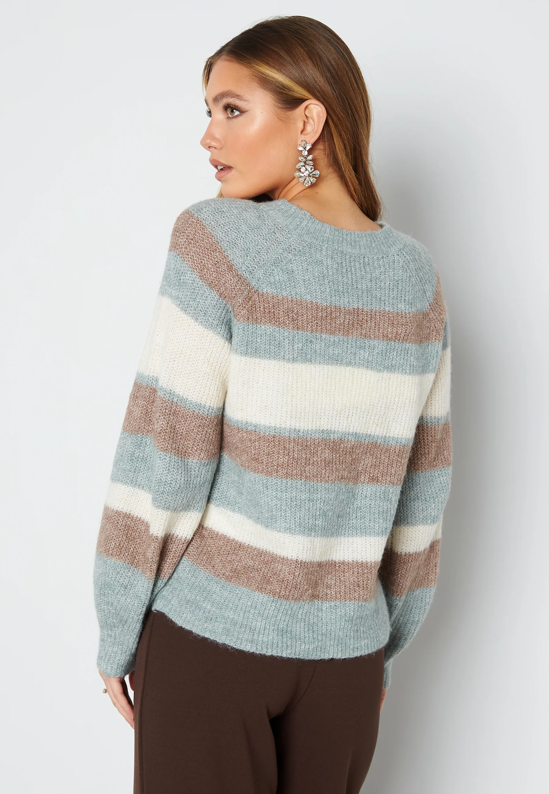Ingerborg Life L/S Stripe Pullover Knit - Image 3