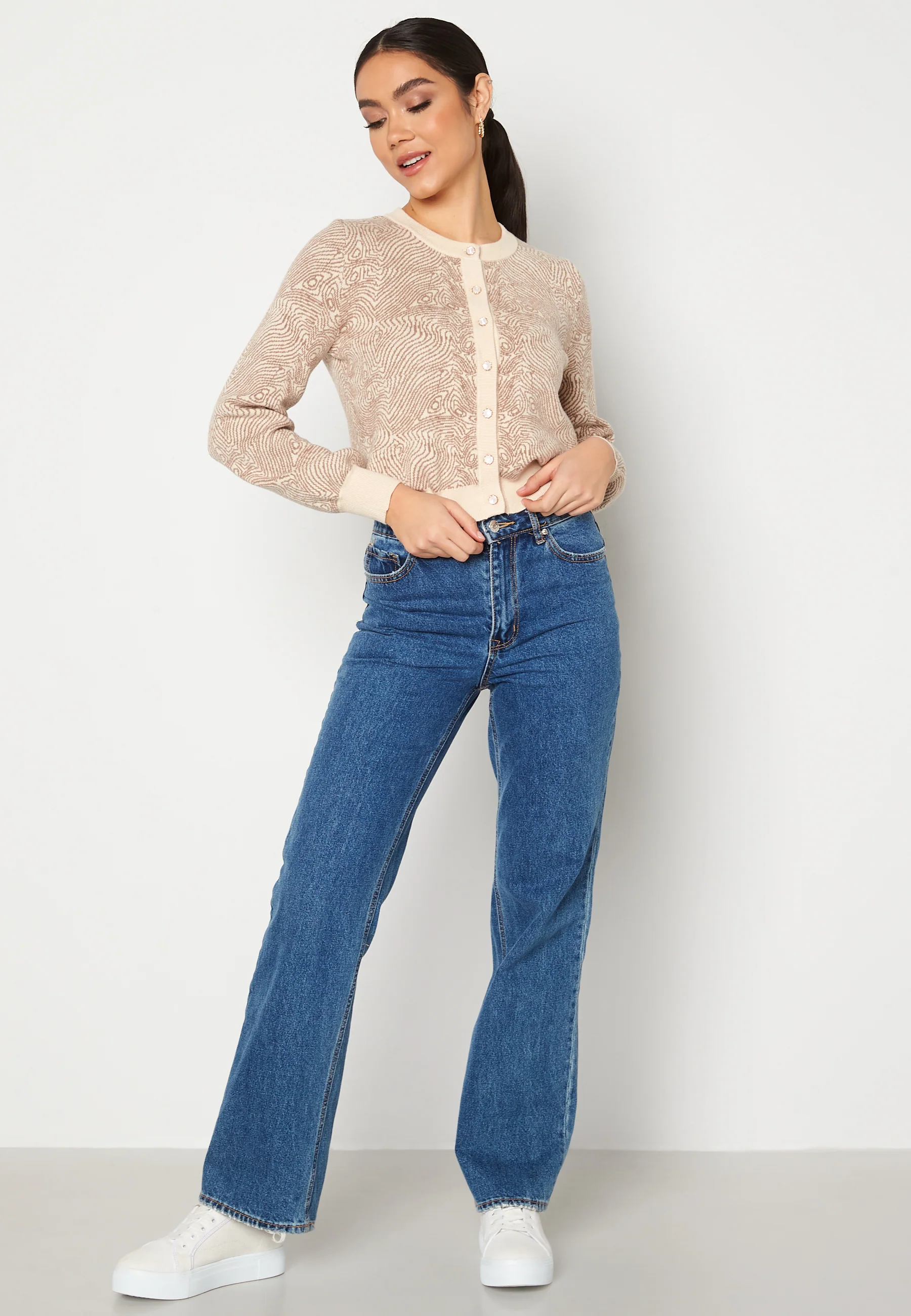 Ippa L/S Cardigan Knit - Image 2