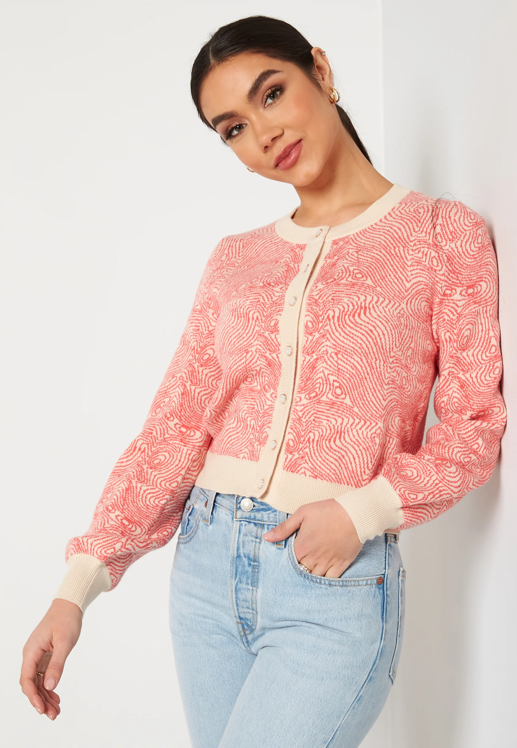 Ippa L/S Cardigan Knit - Image 2
