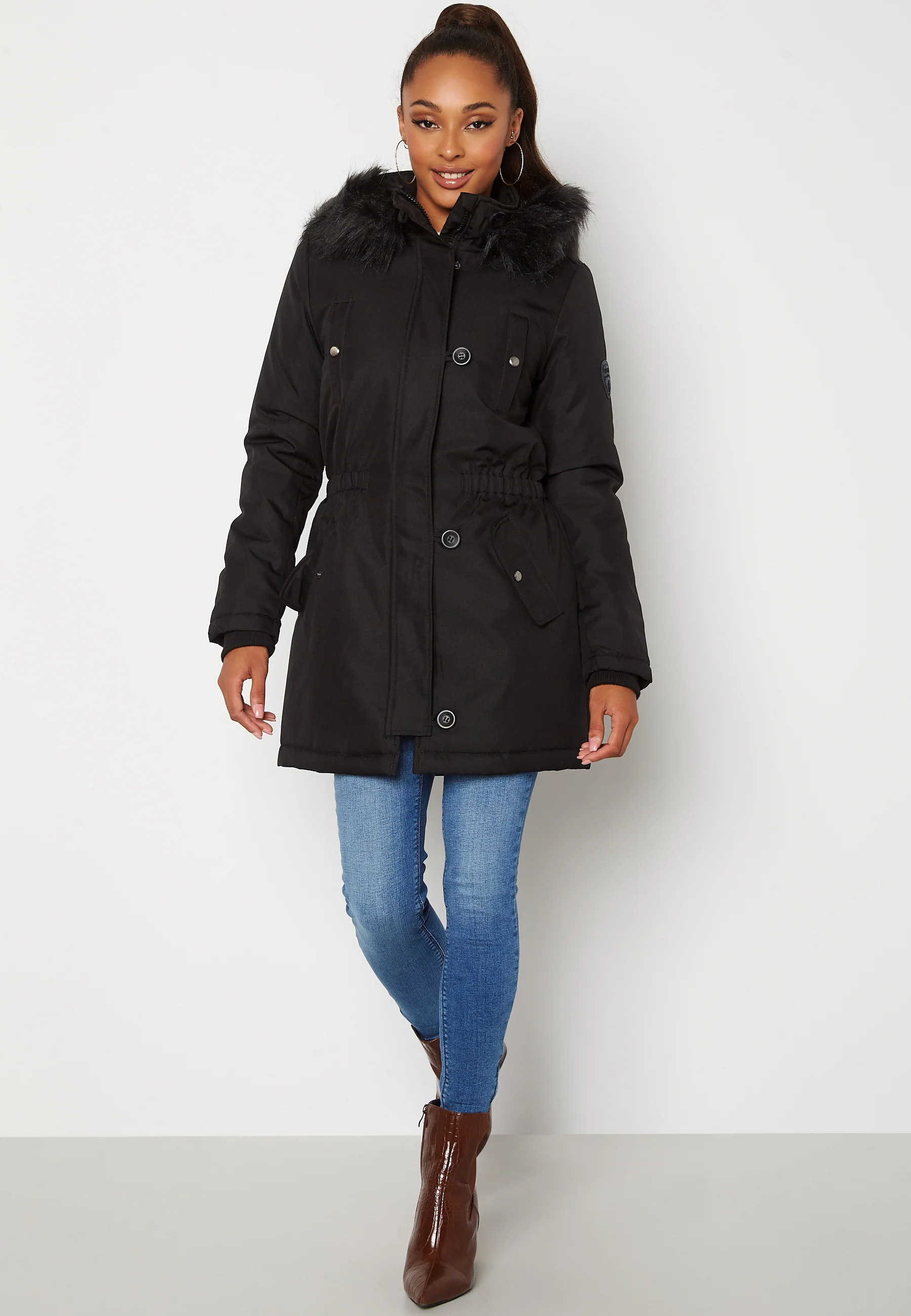Iris Fur Winter Parka - Image 3
