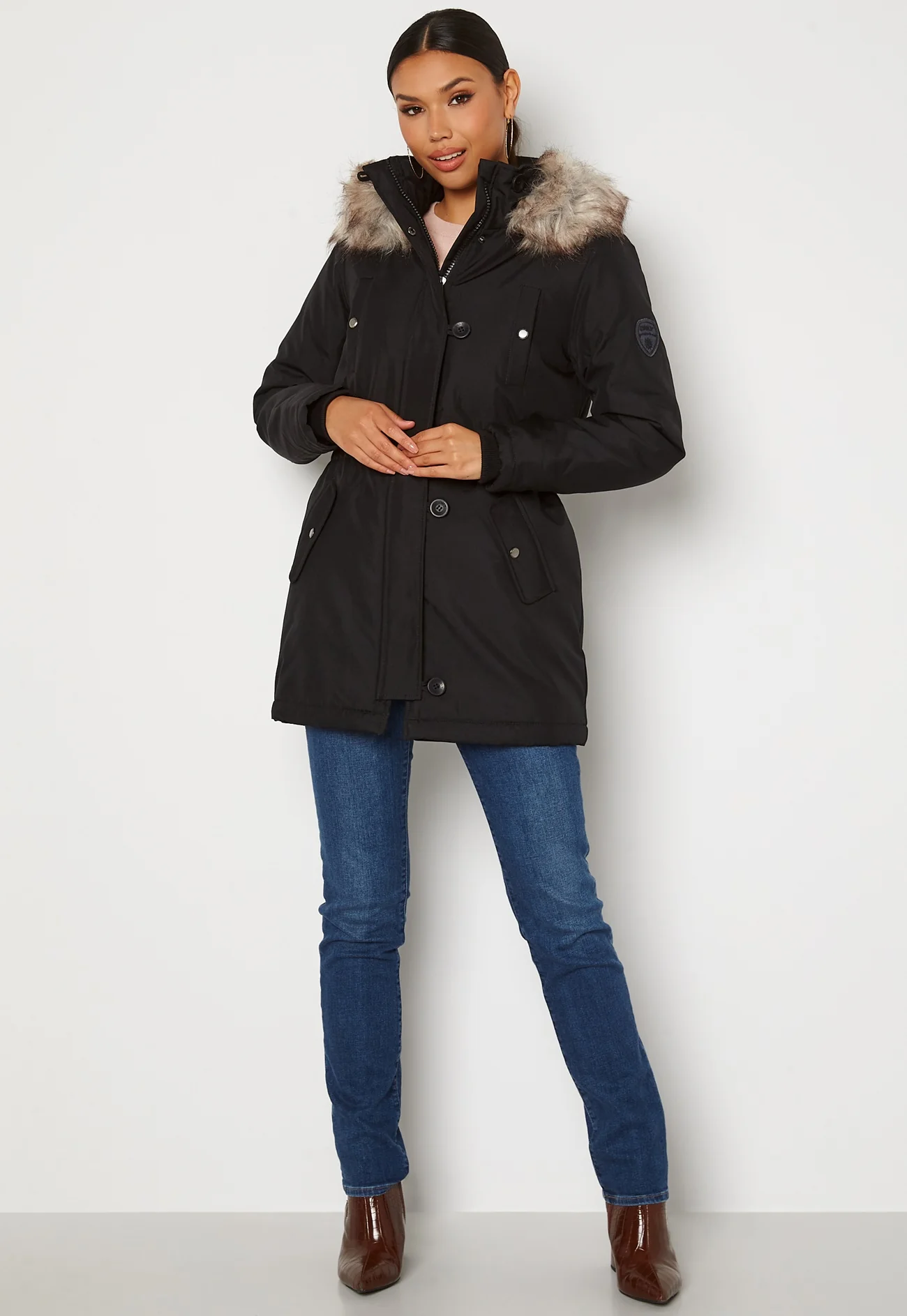 Iris Fur Winter Parka - Image 3
