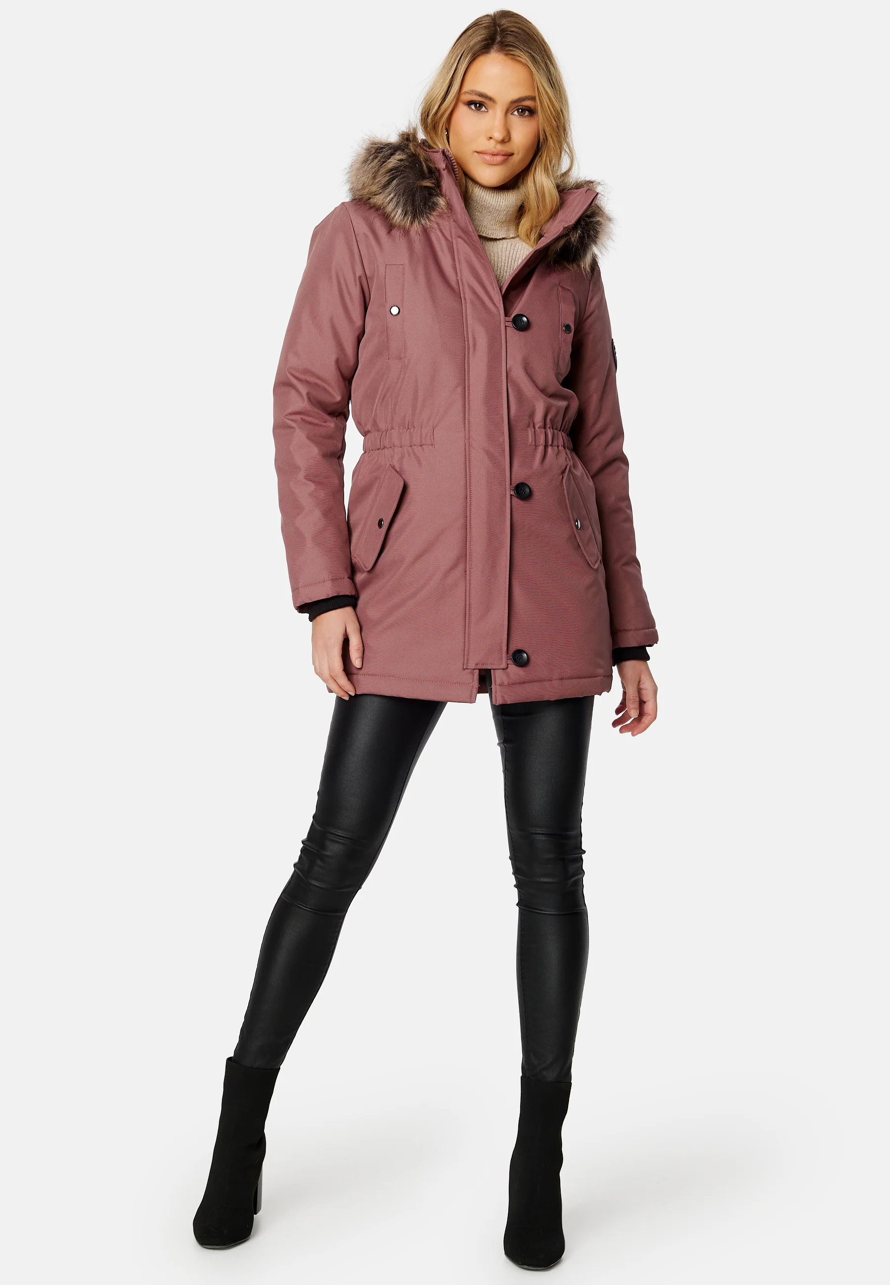 Iris Fur Winter Parka - Image 4