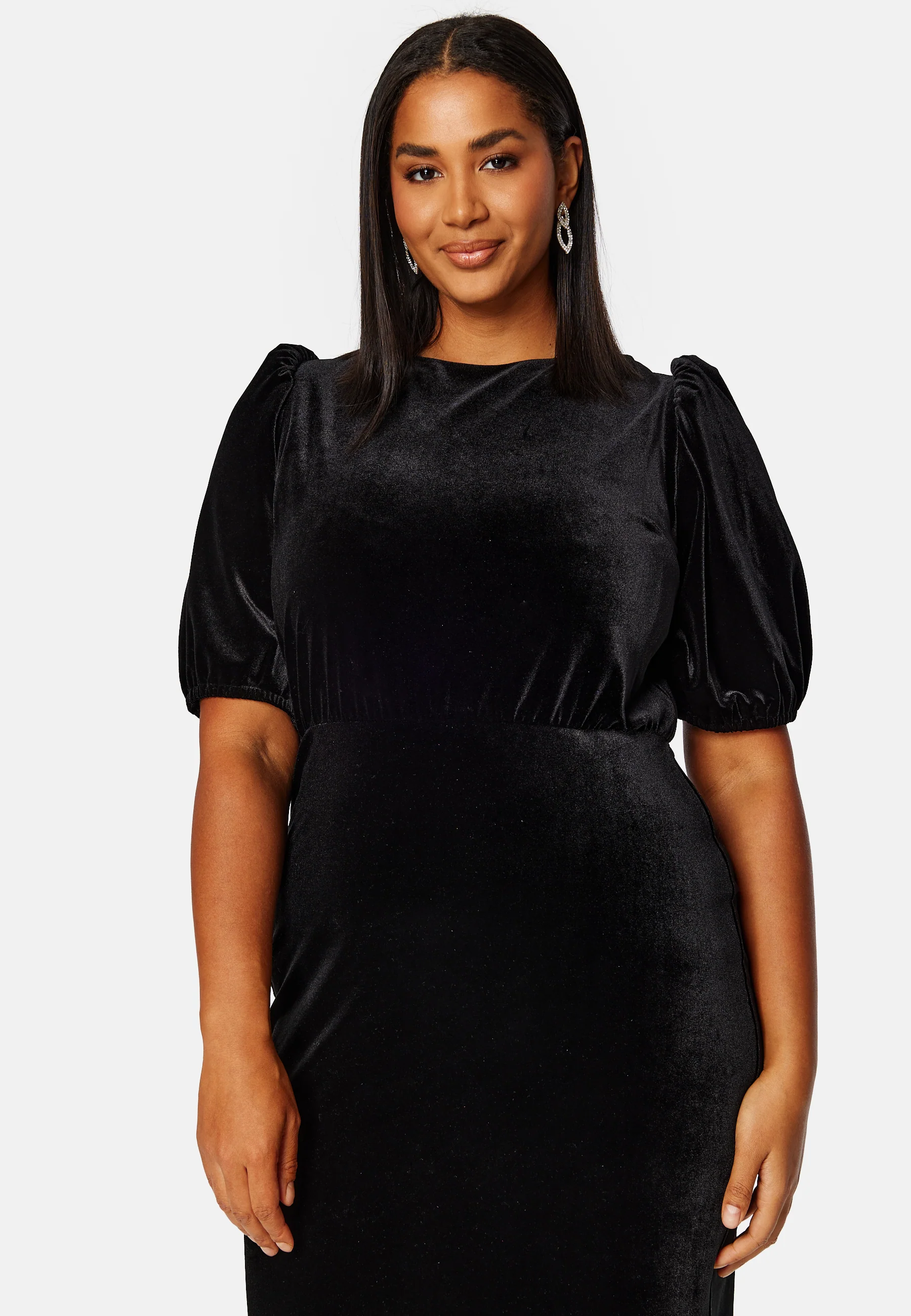 Irse Velvet Midi Dress - Image 7