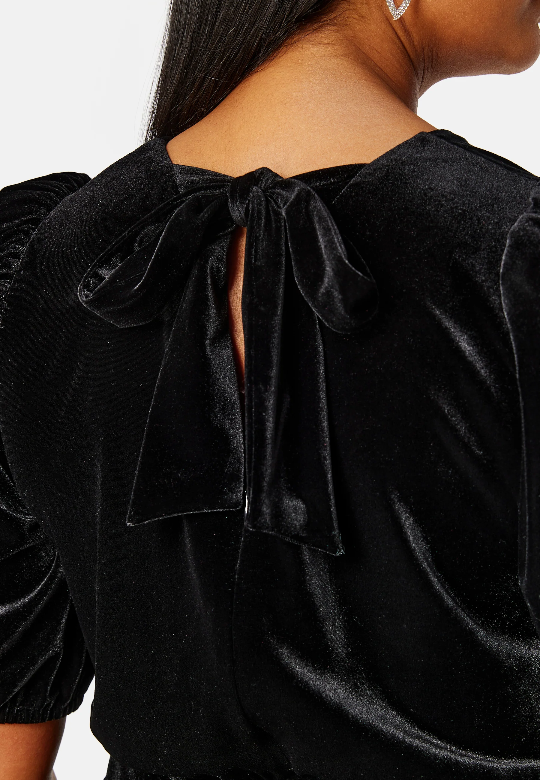 Irse Velvet Midi Dress - Image 9