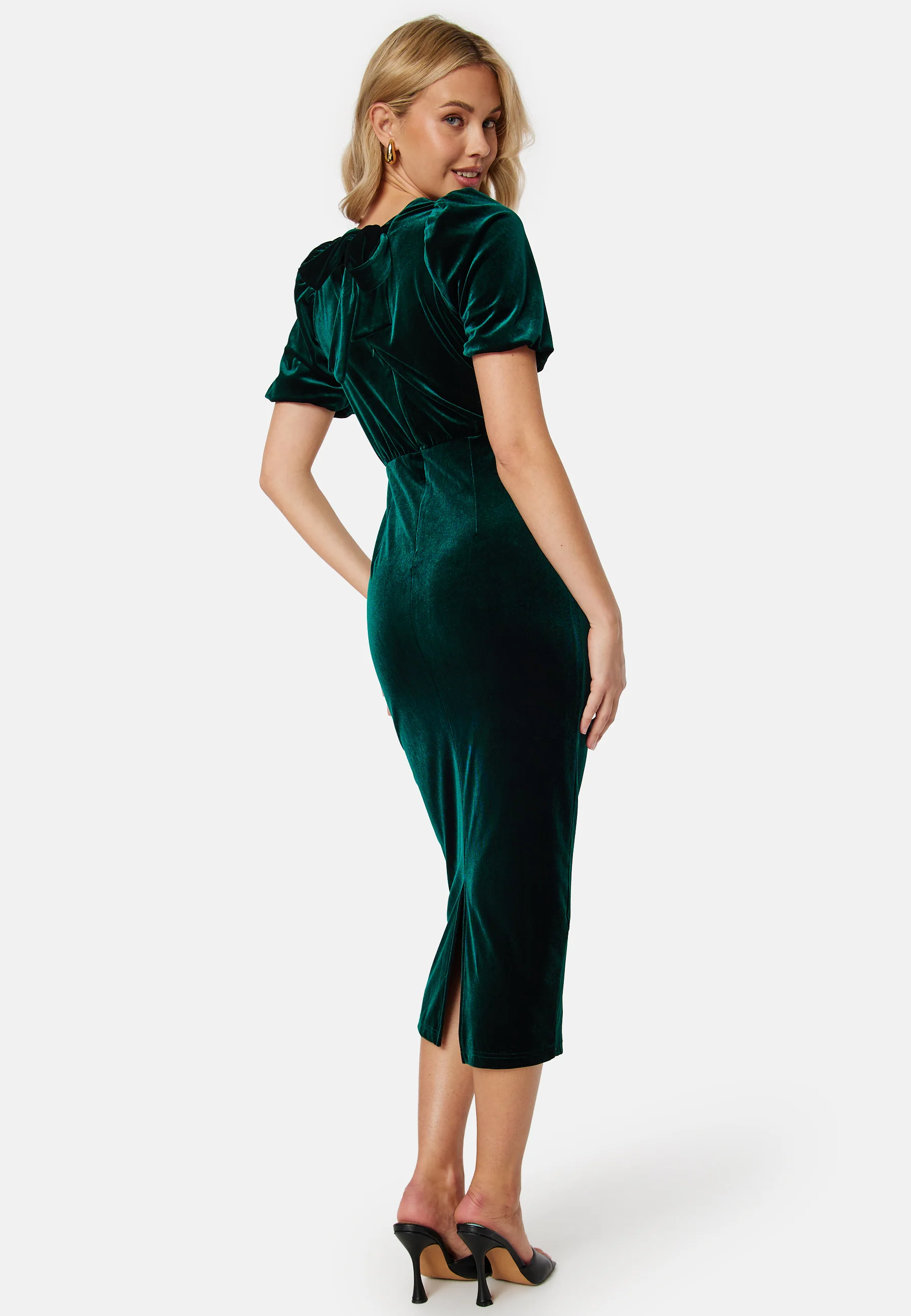 Irse Velvet Midi dress - Image 3