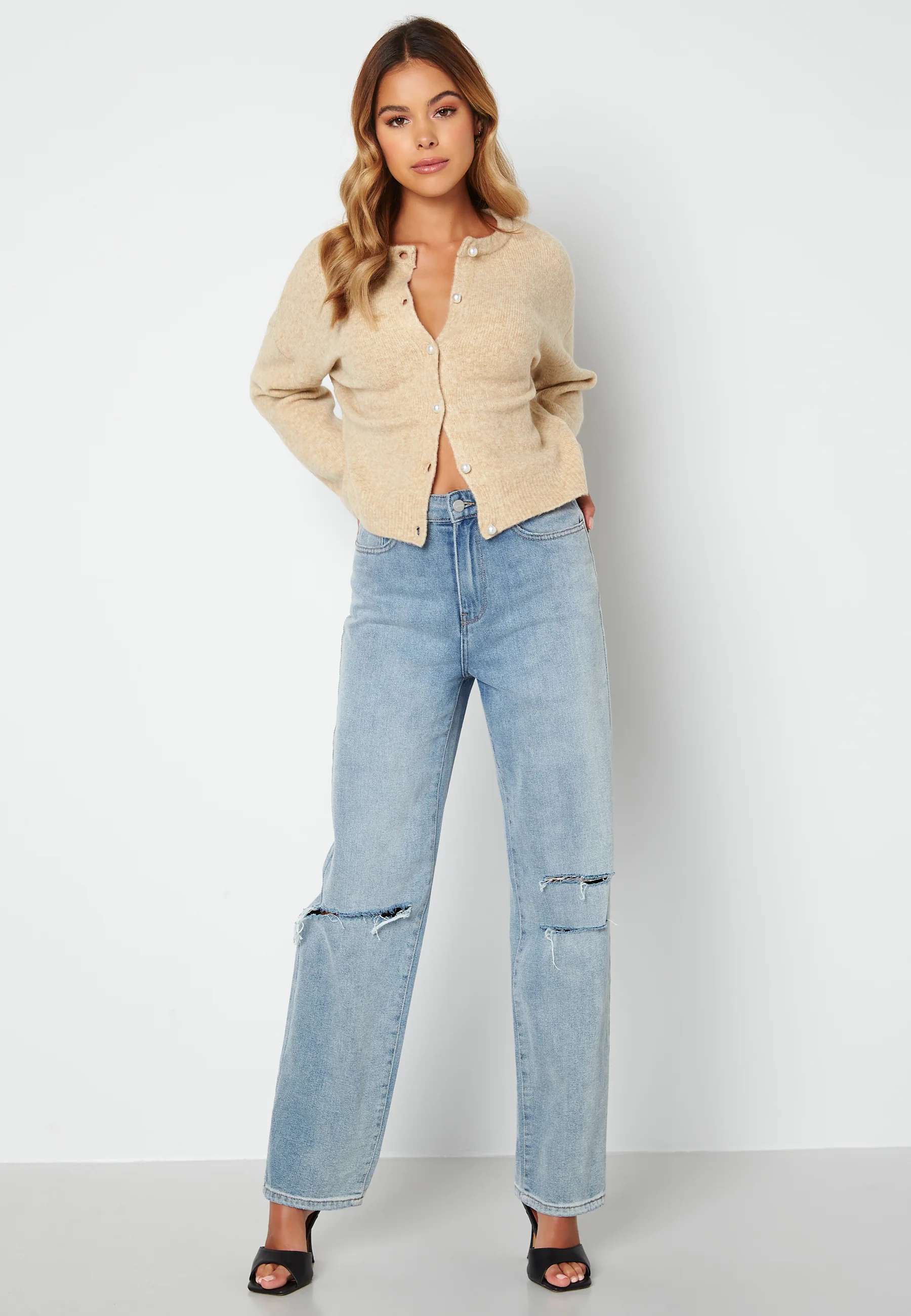 Isabella L/S Cardigan Knit - Image 3