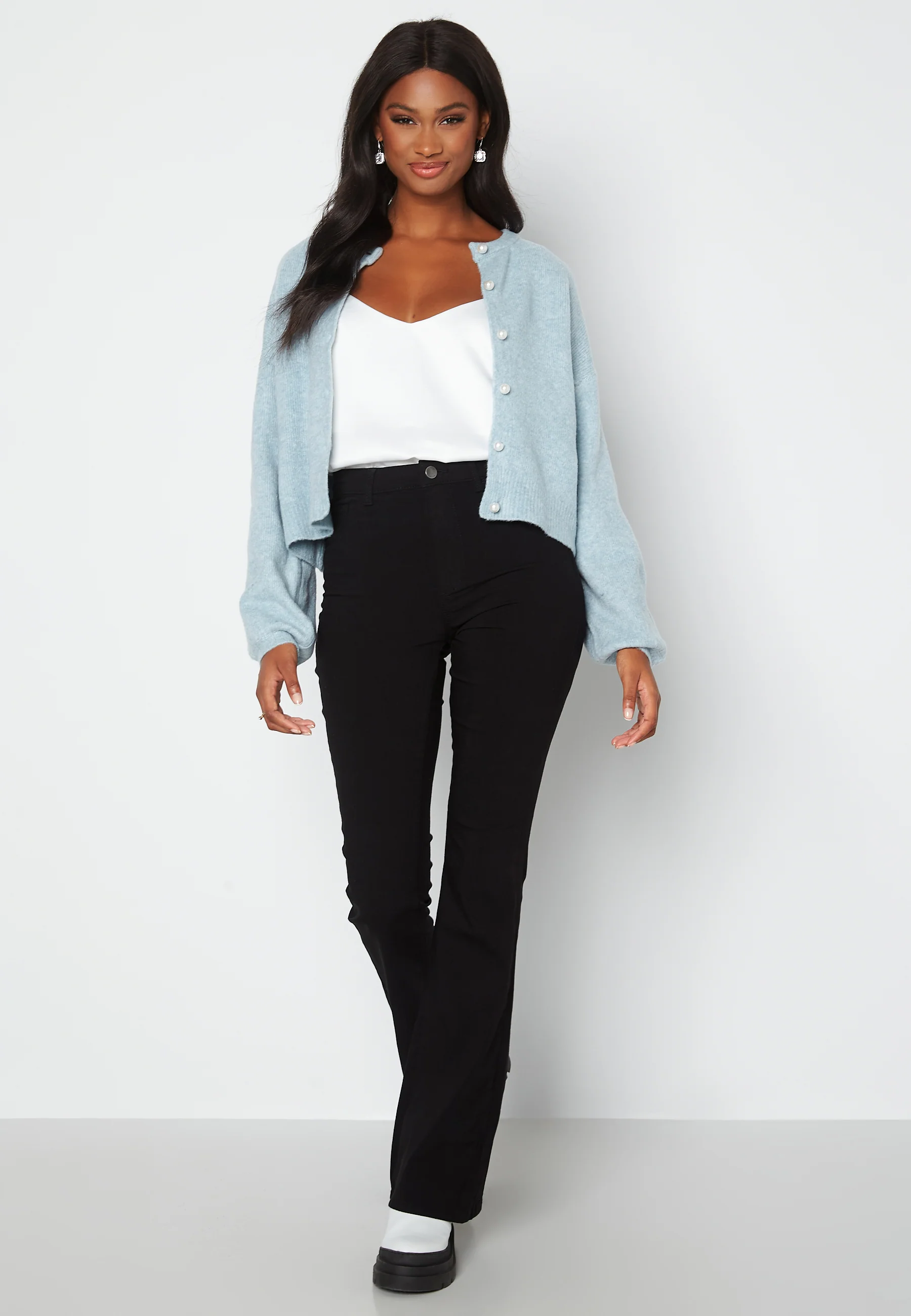 Isabella L/S Cardigan Knit - Image 2