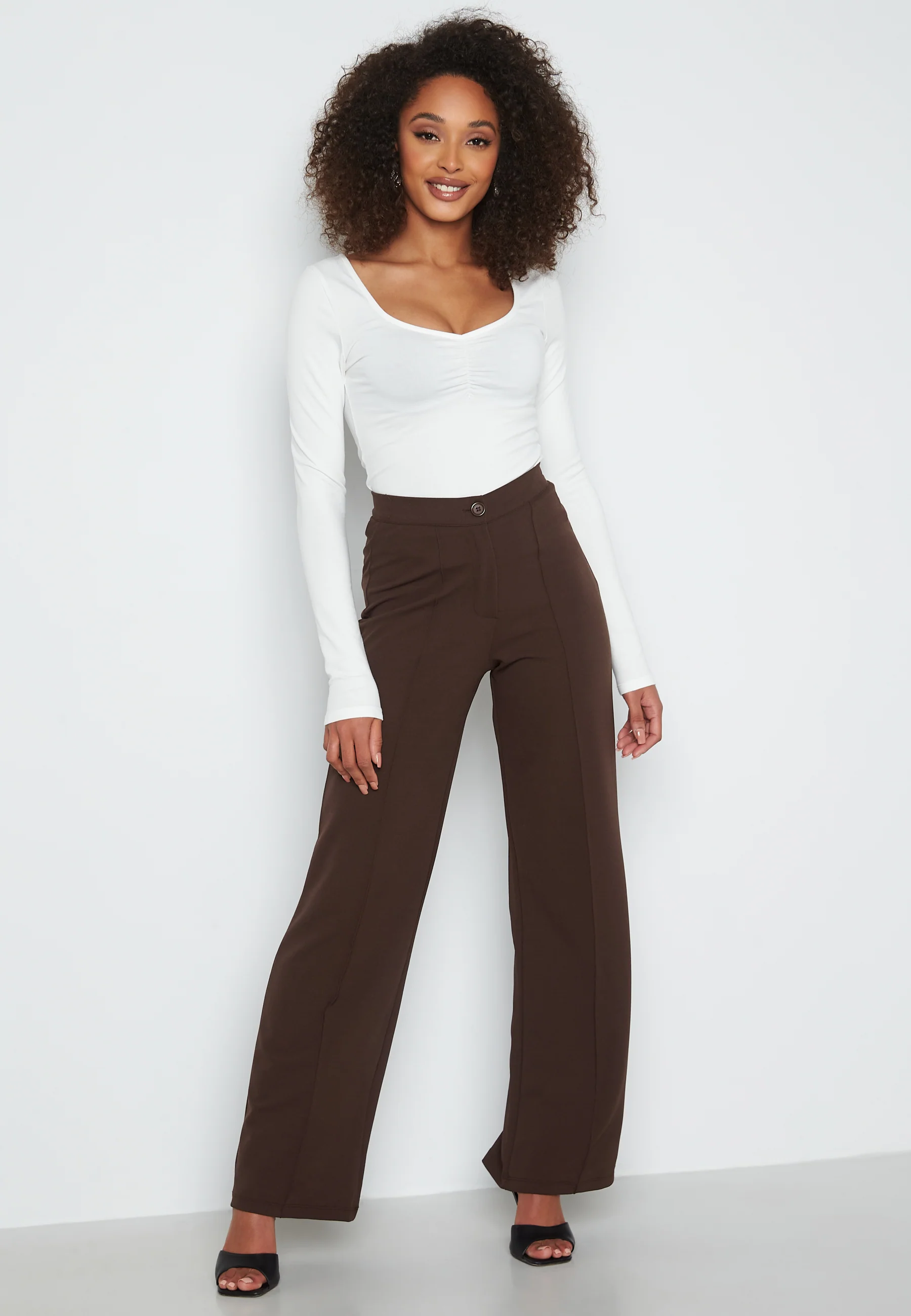 Isolde deep v-neck top - Image 2