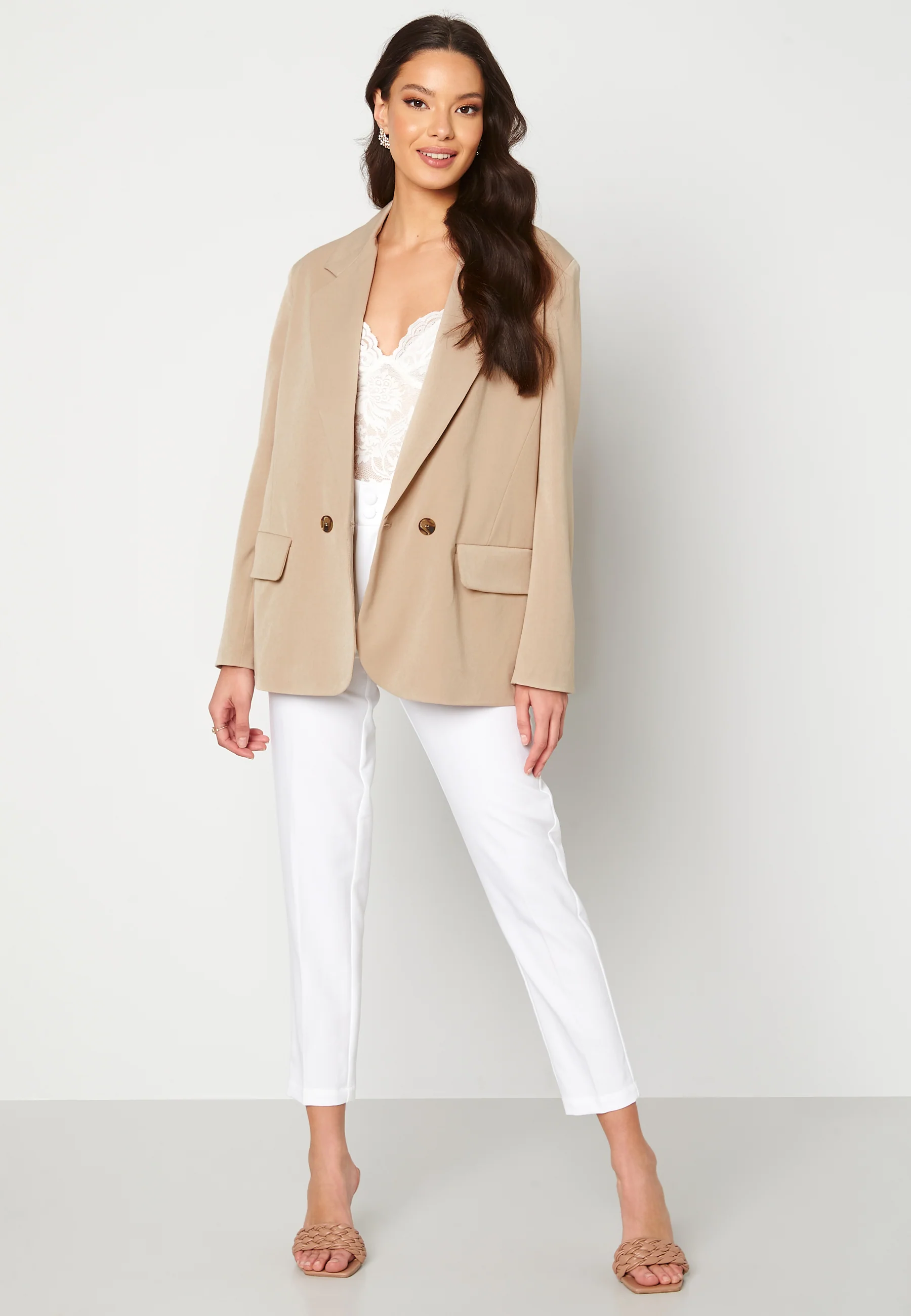 Ivy L/S Oversized Blazer