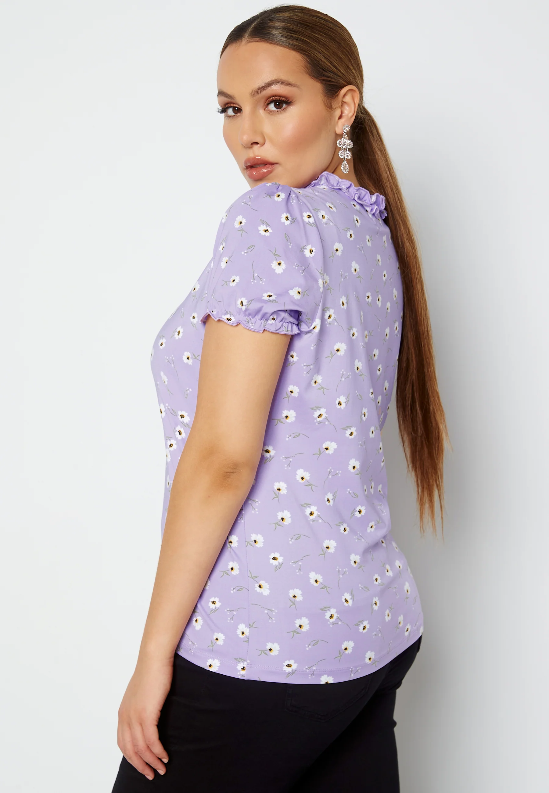 Ivy short sleeve puff top - Image 4