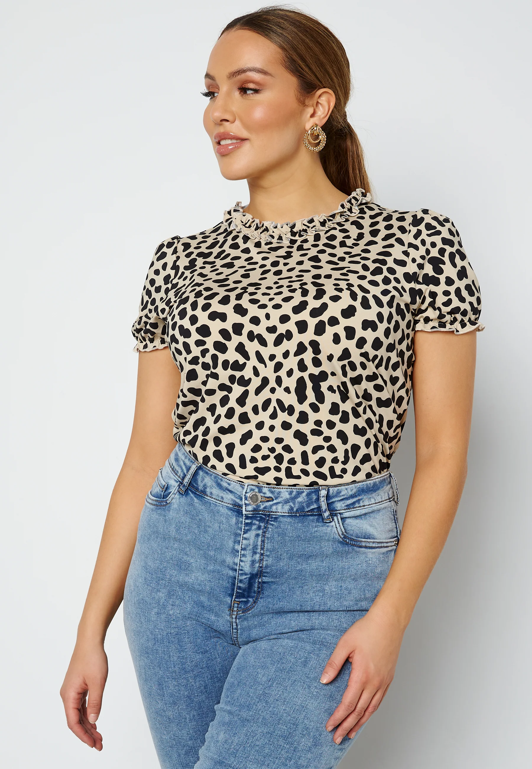 Ivy short sleeve puff top - Image 2