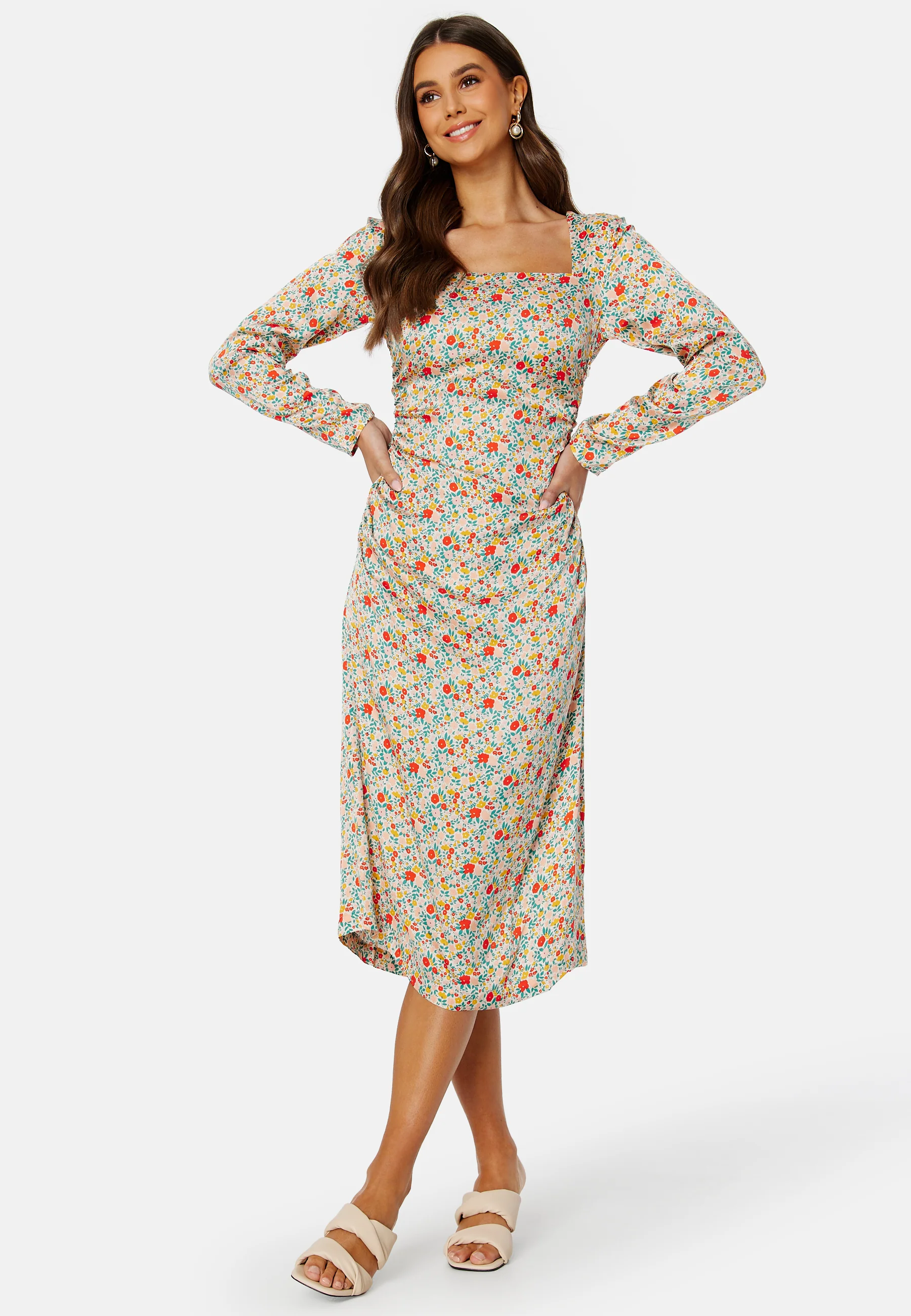 Jabin L/S Slim Dress - Image 2