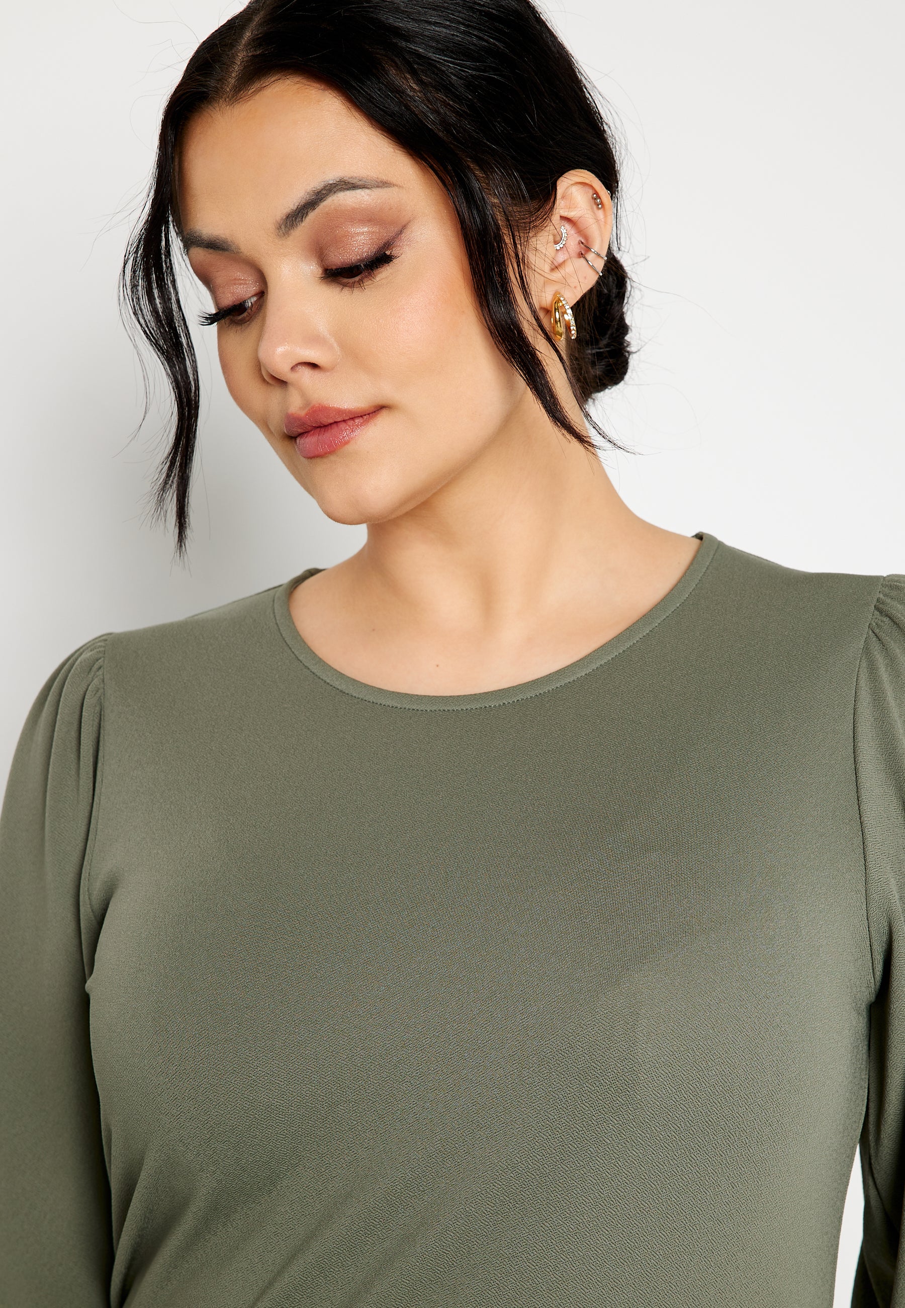 Jade puff sleeve top - Image 8