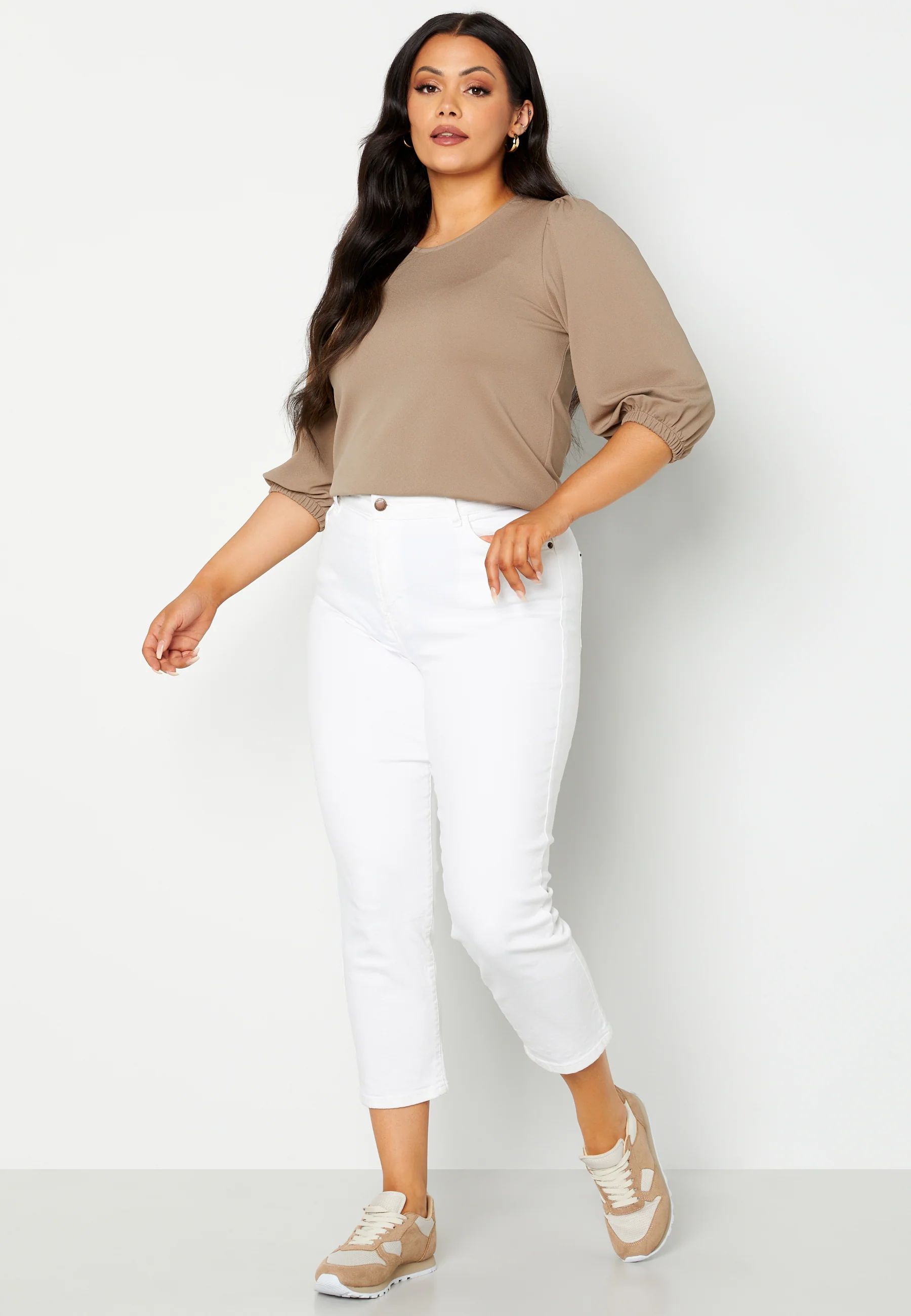 Jade puff sleeve top - Image 6