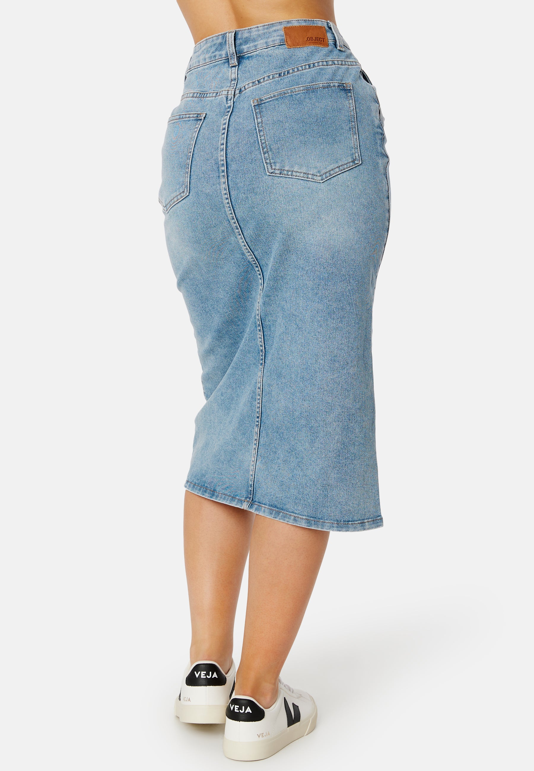 Jalour HW Denim Skirt - Image 5
