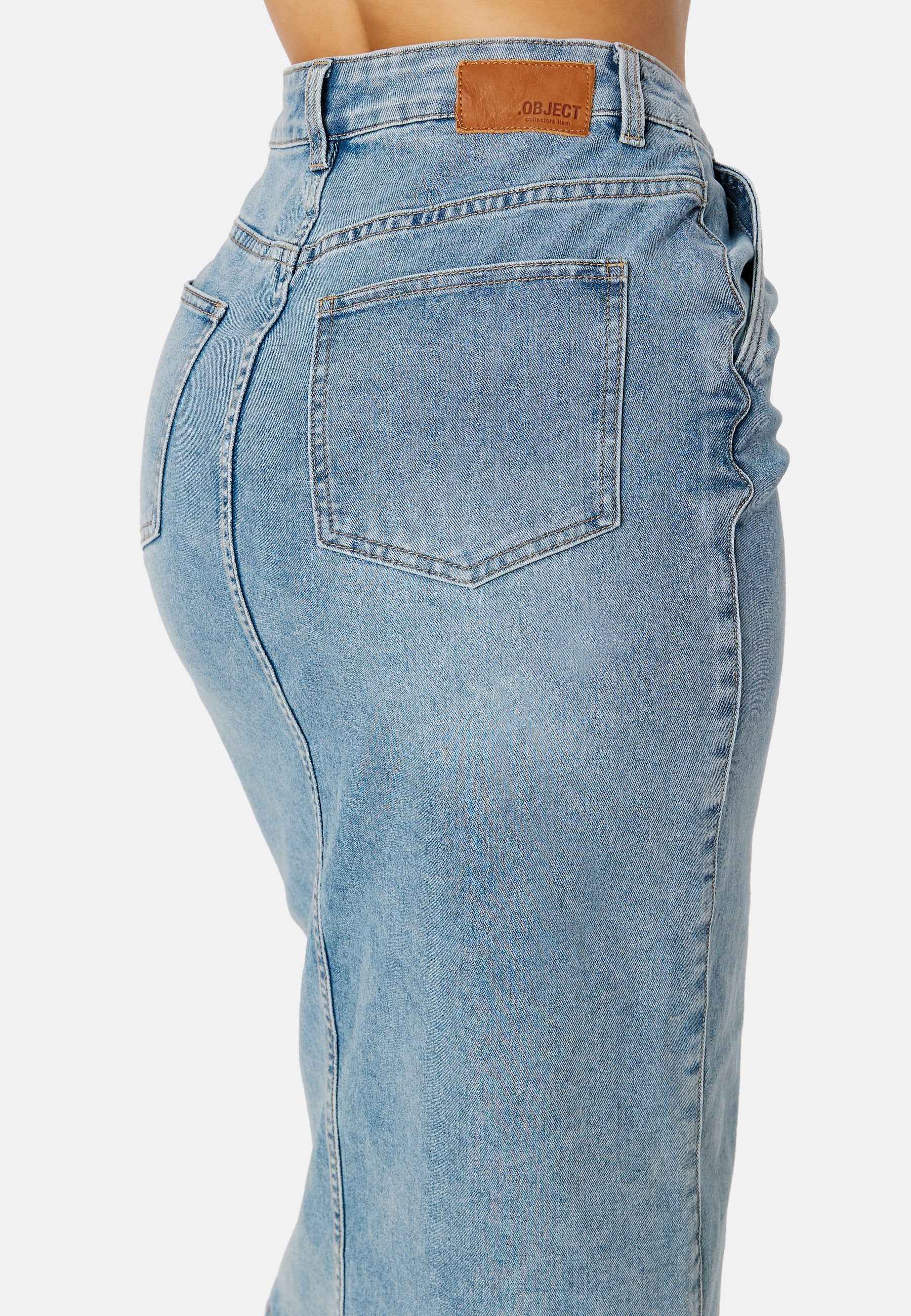 Jalour HW Denim Skirt - Image 6