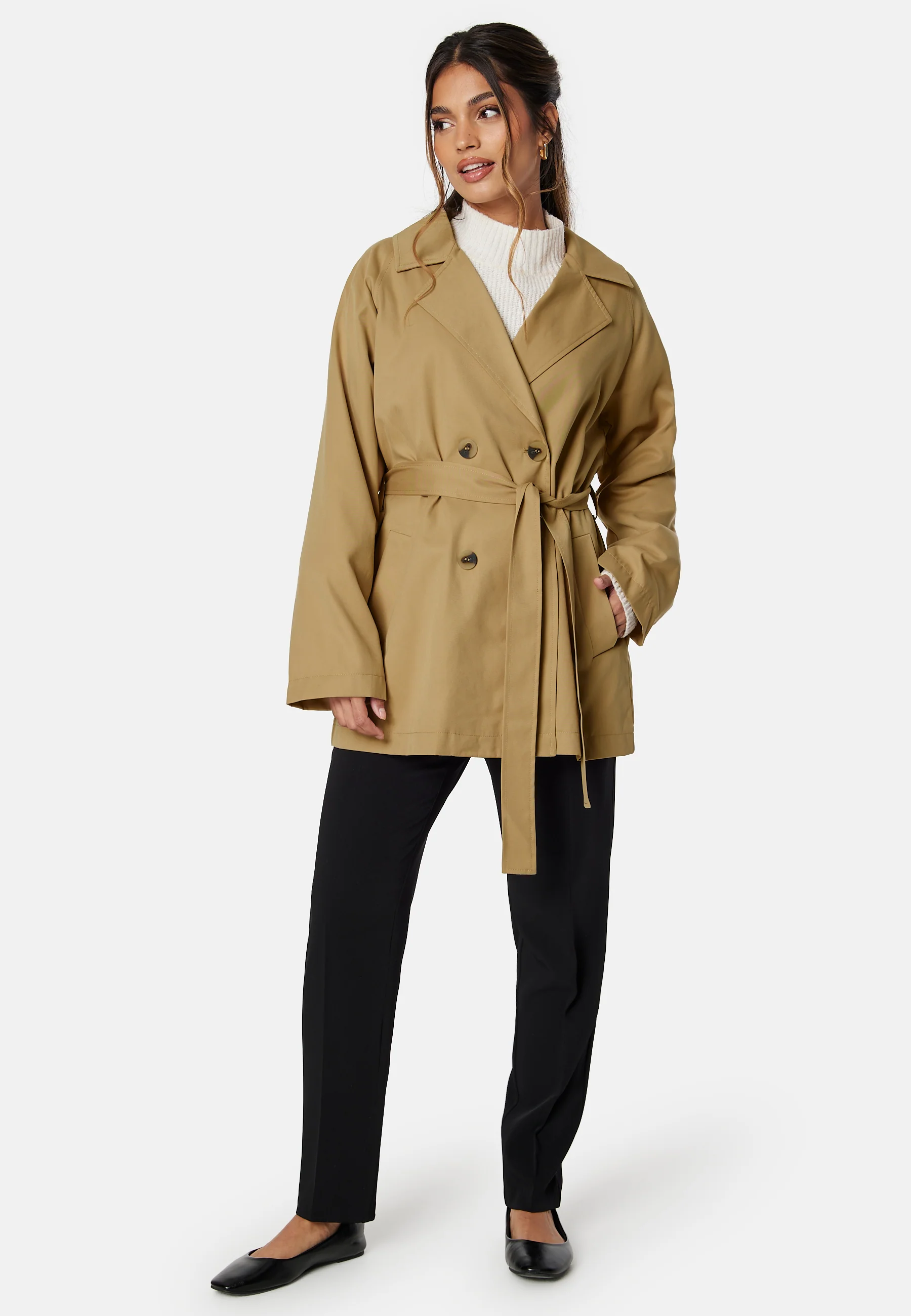 Jancine L/S Trenchcoat - Image 4