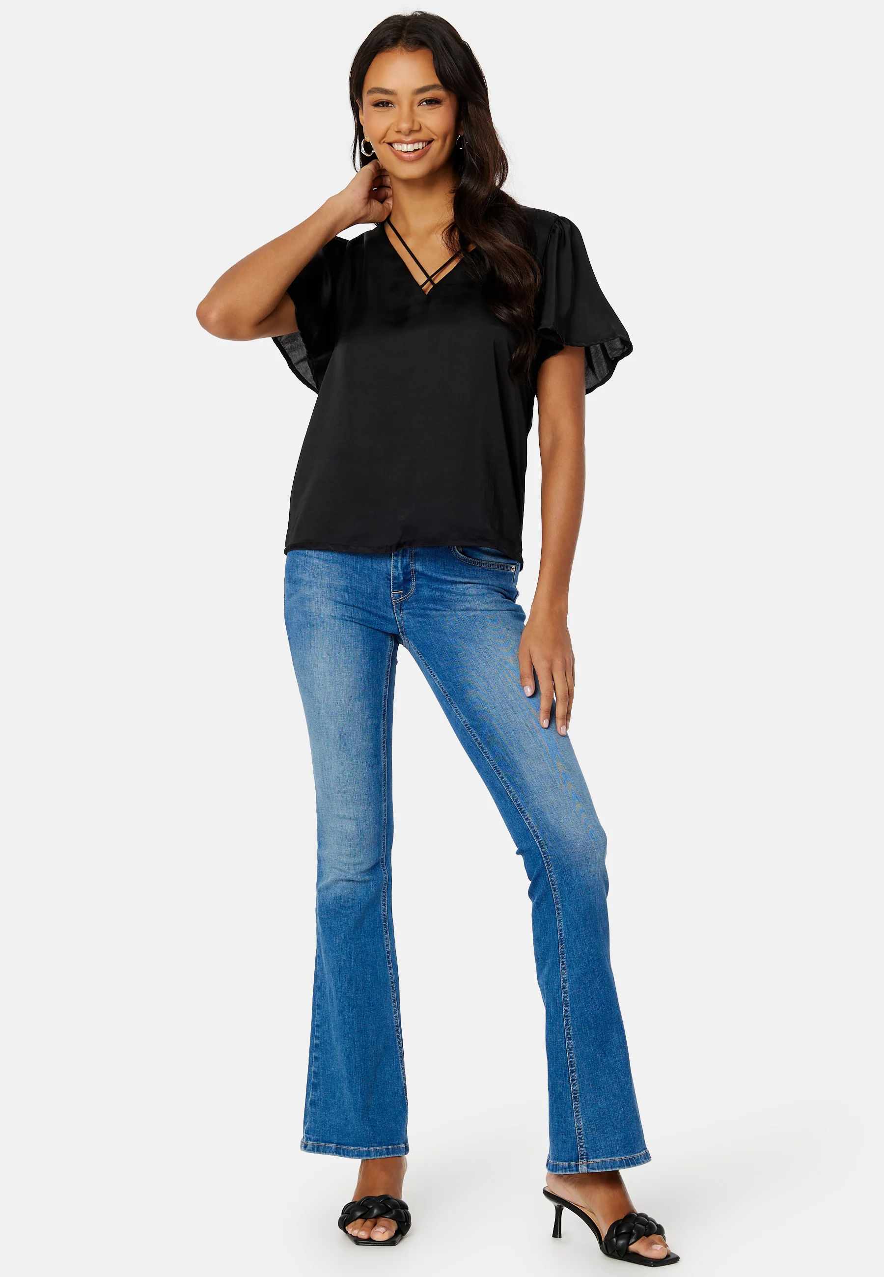Jane SS V-Neck Top - Image 2