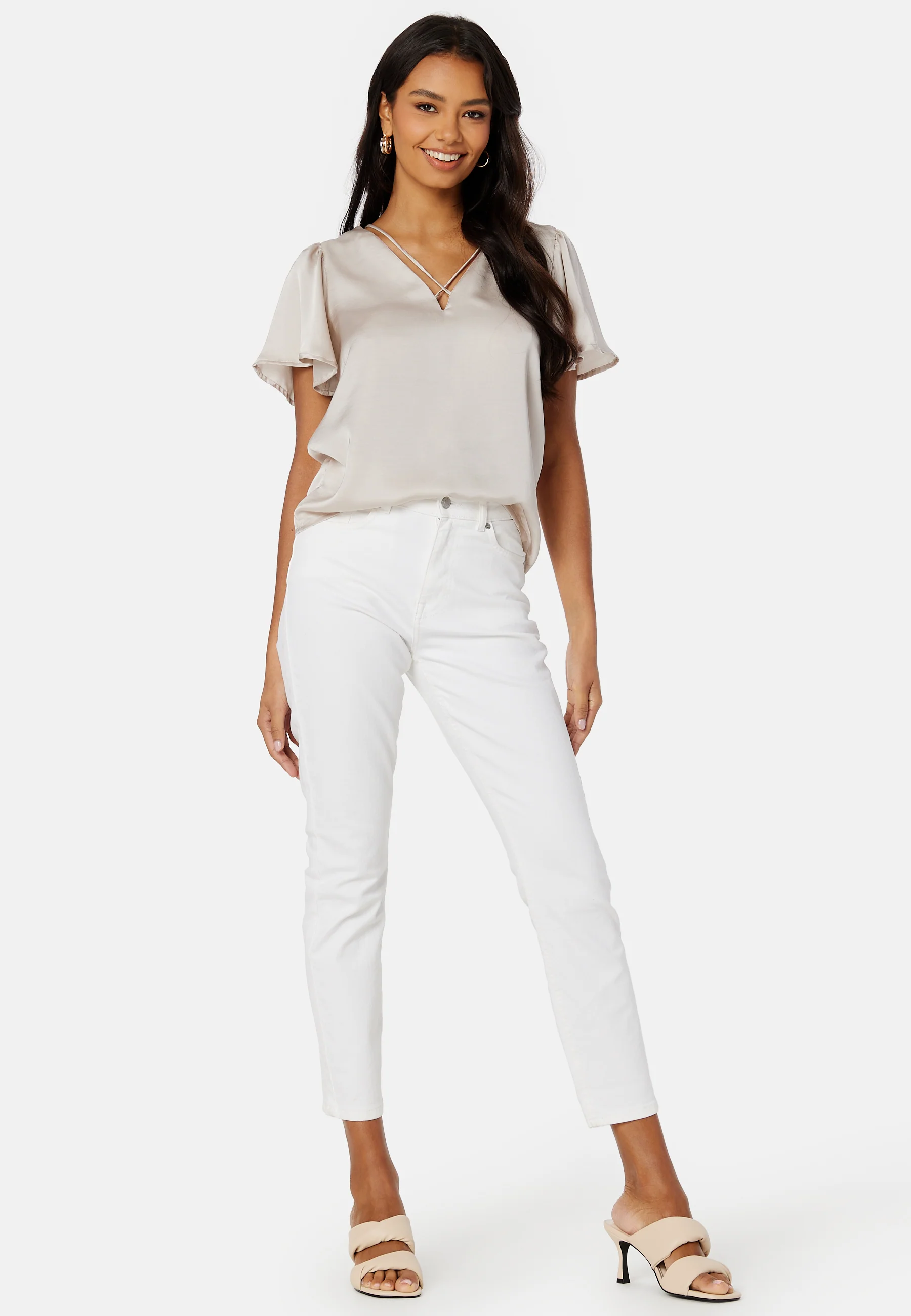 Jane SS V-Neck Top - Image 2