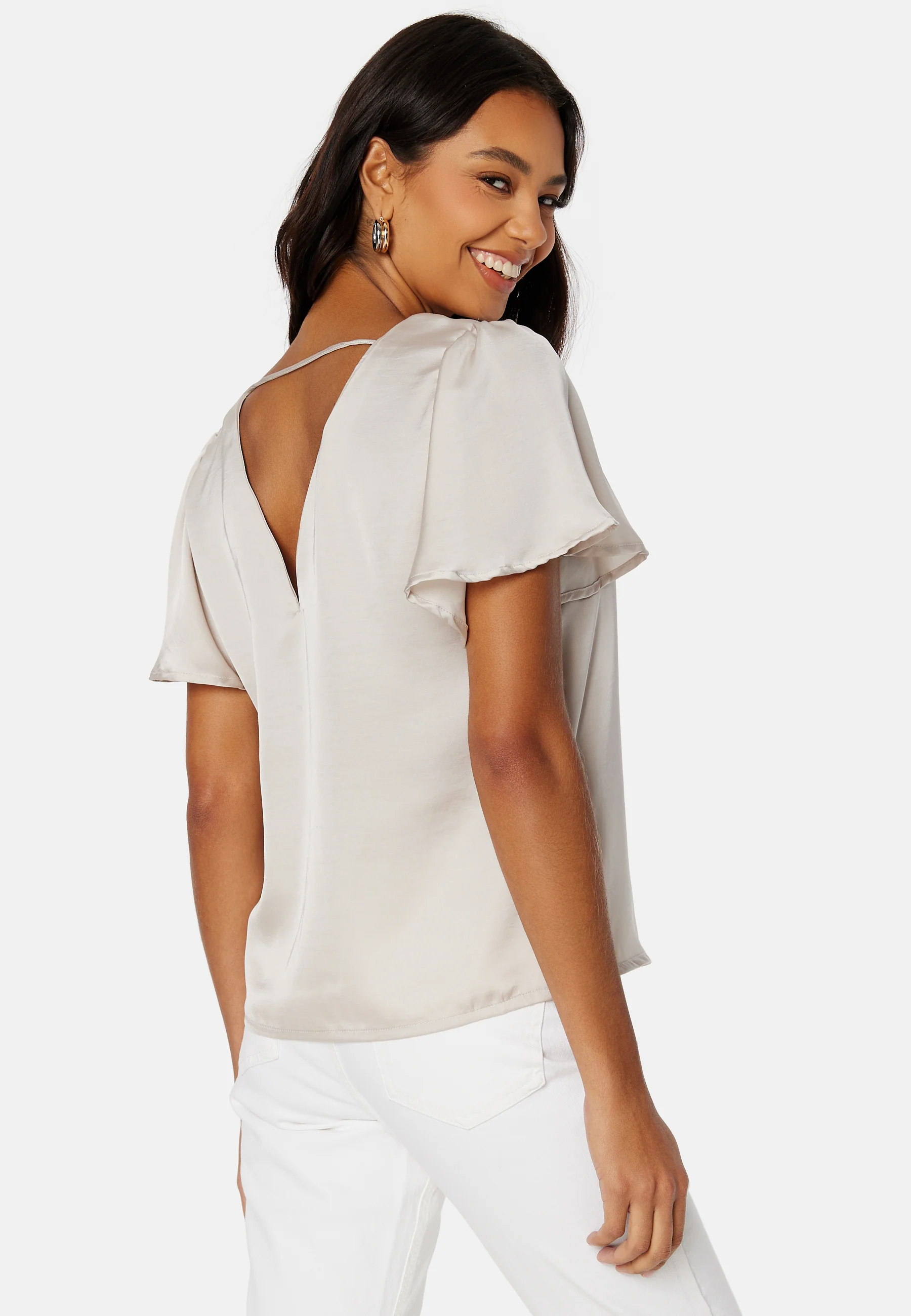 Jane SS V-Neck Top - Image 3