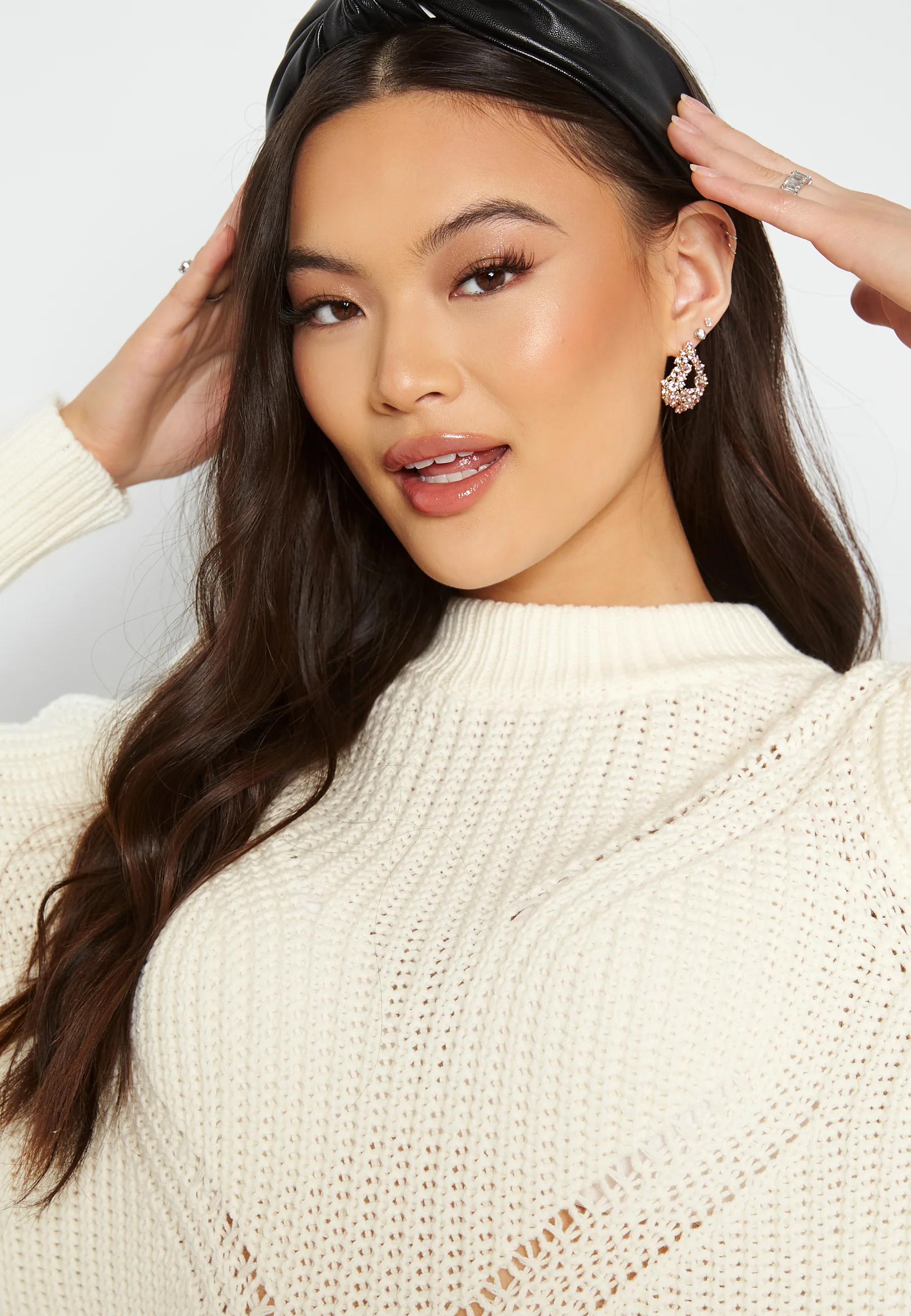Janine L/S knit pullover - Image 4