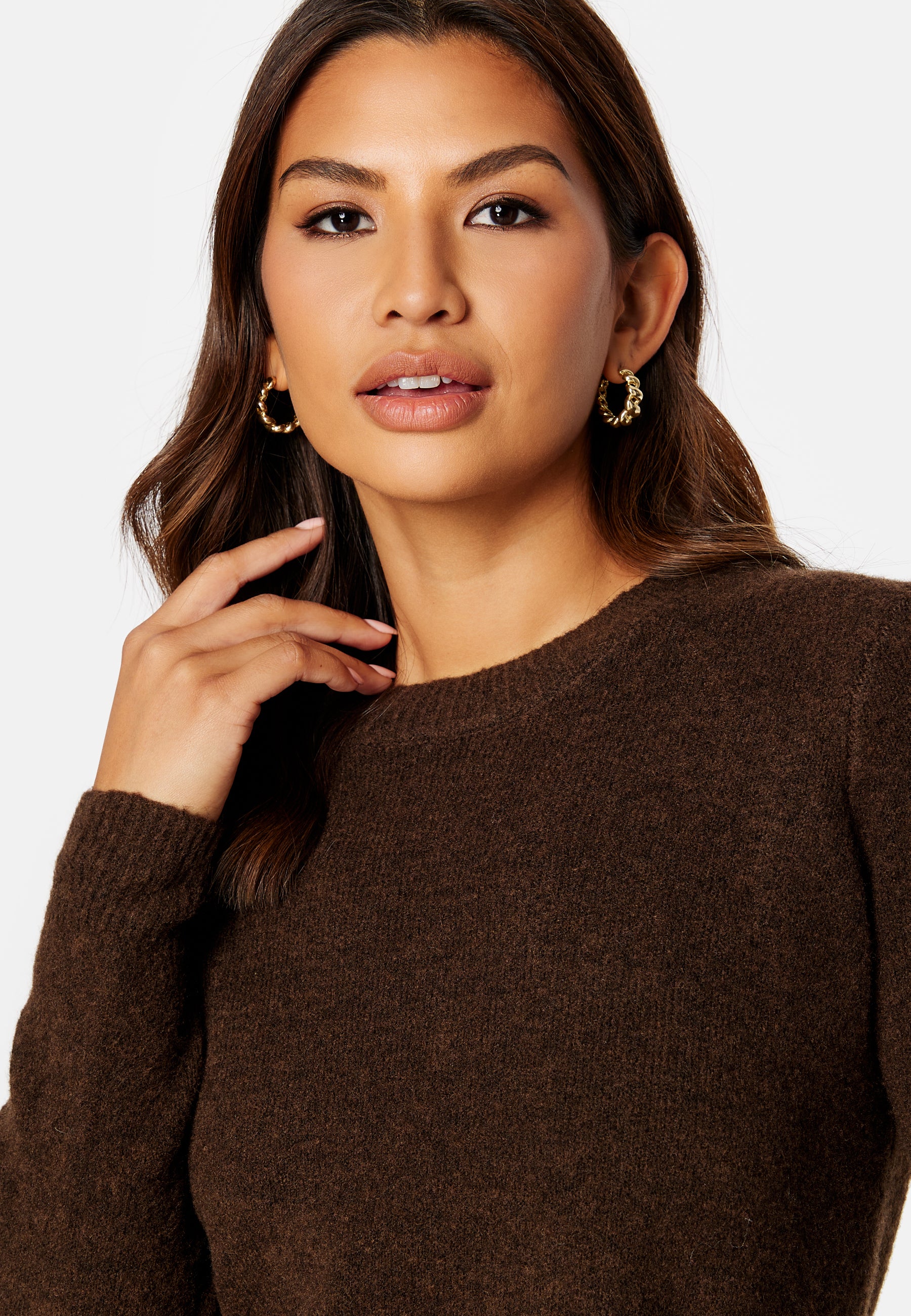 Janita LS O-Neck Wool Knit - Image 4