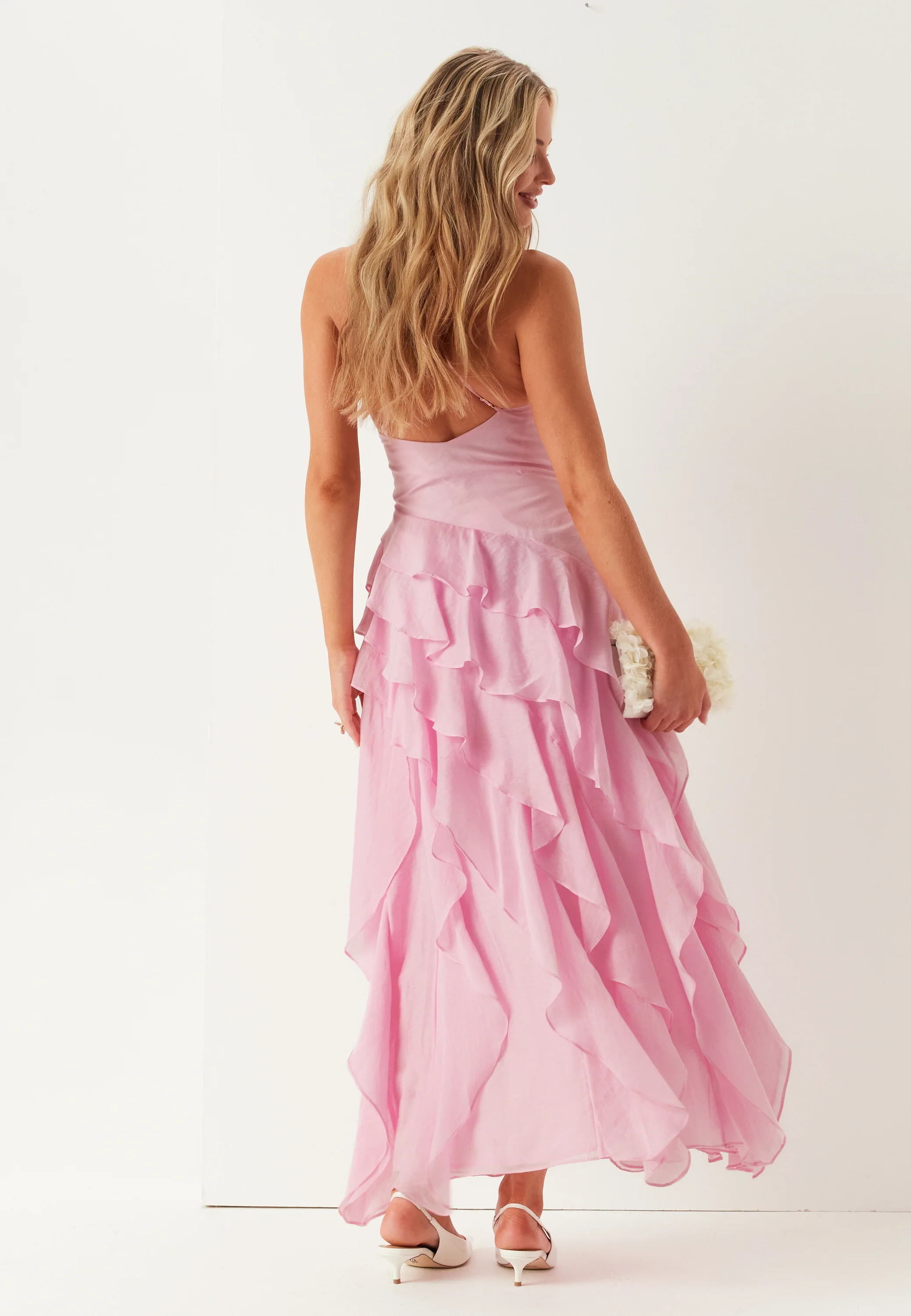 Jianna Ruffle Tier Maxi Dress - Image 3