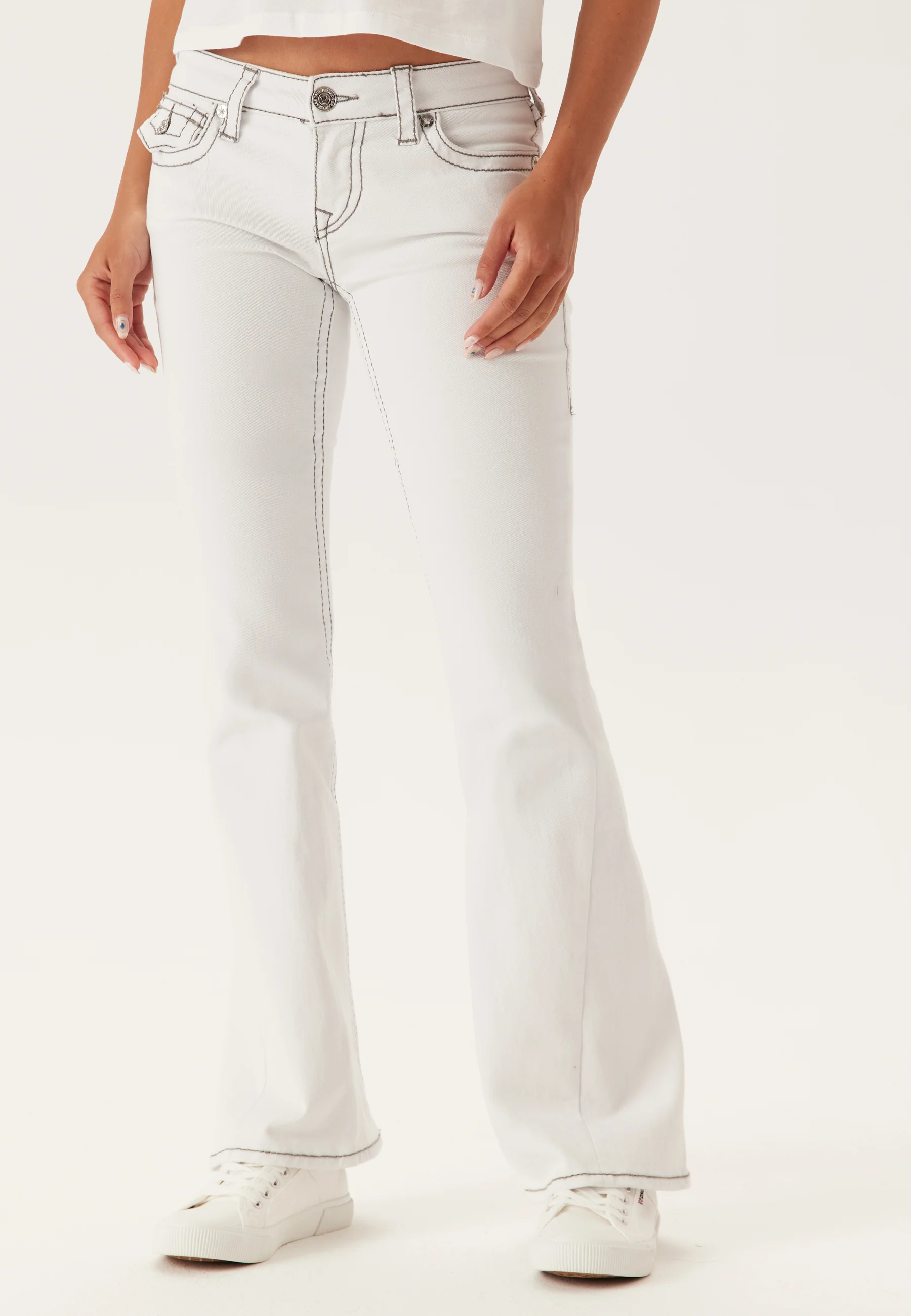 Joey Low Rise Flare Flap Big T - Image 3