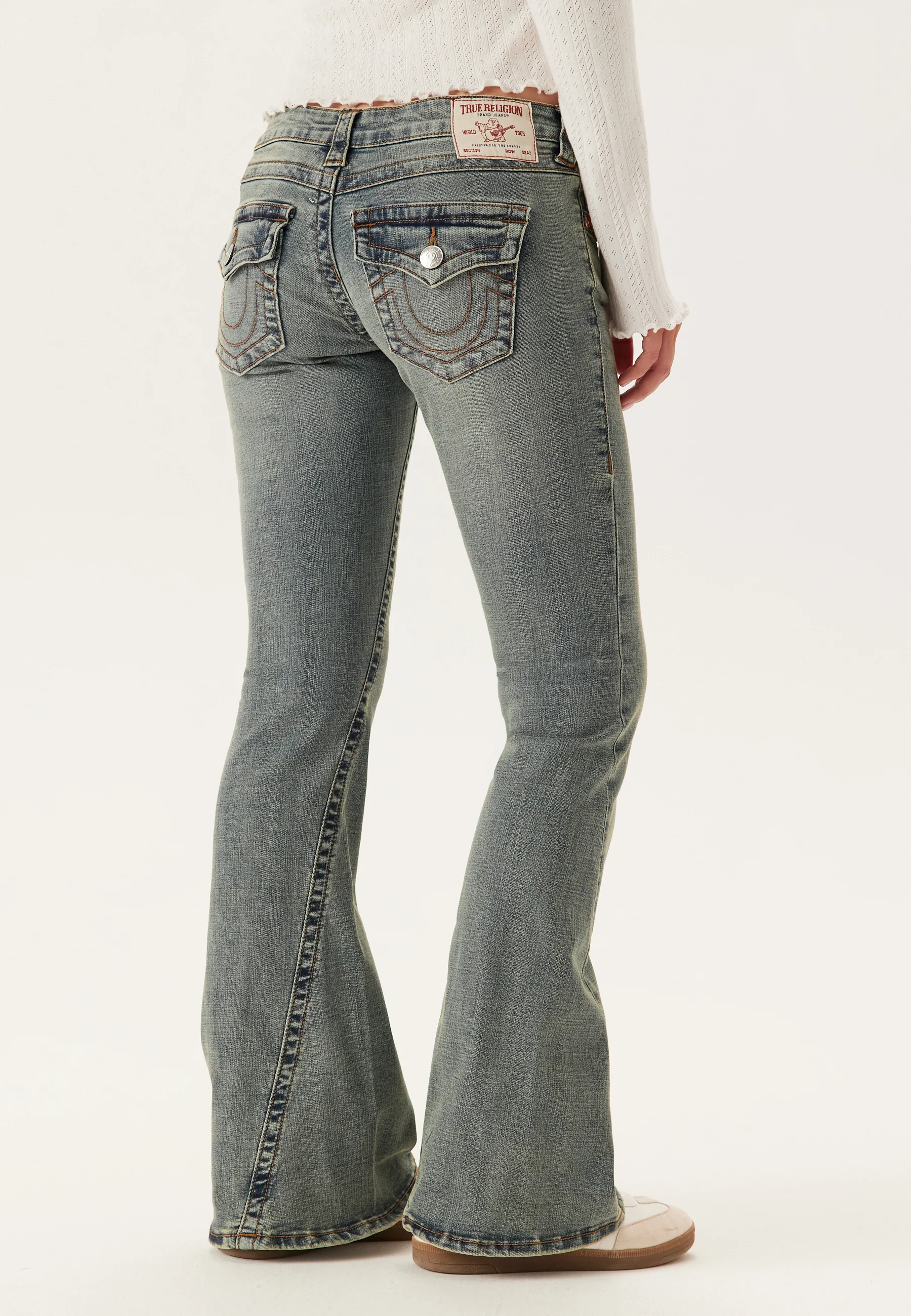 Joey Low Rise Flare Flap