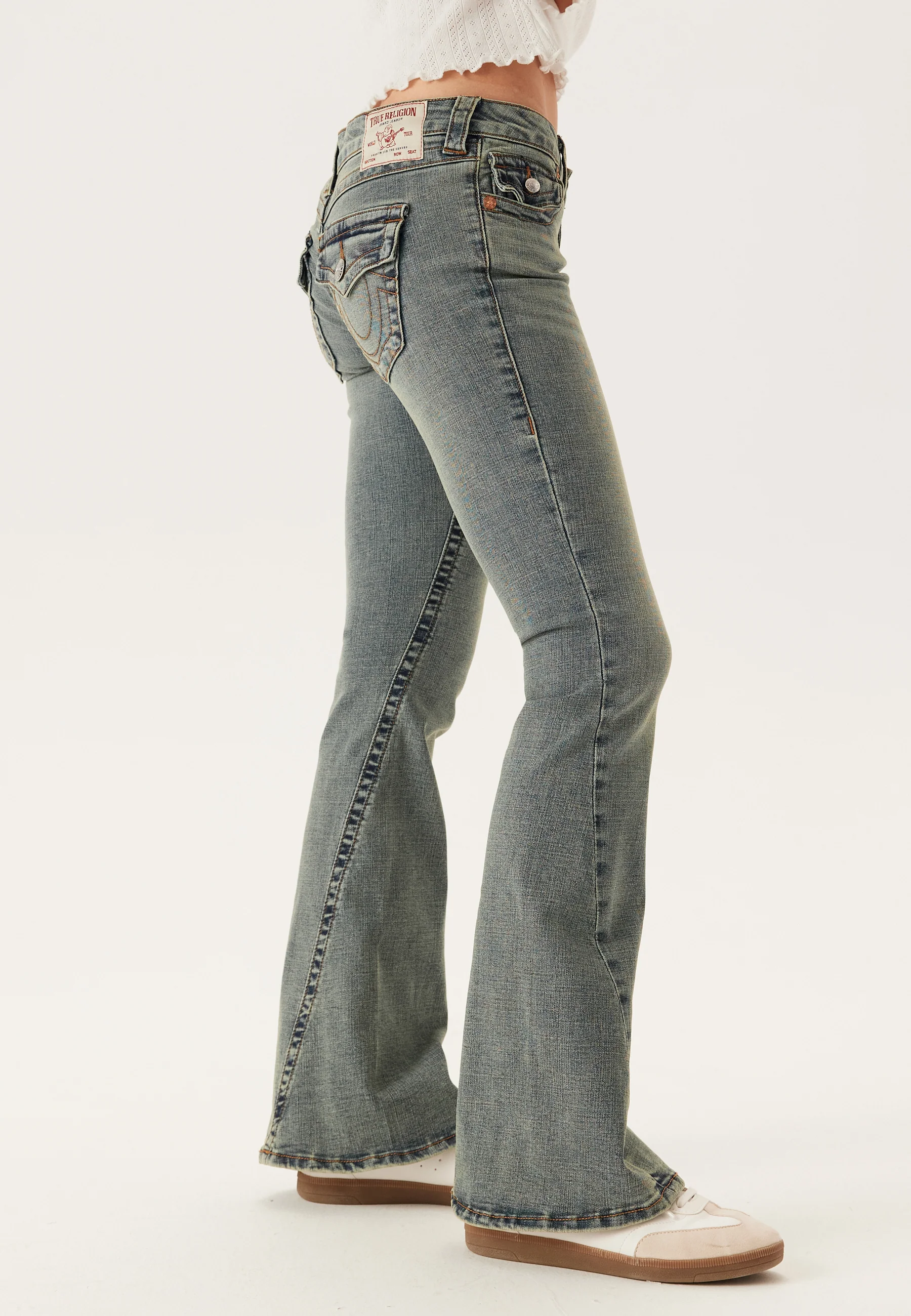 Joey Low Rise Flare Flap - Image 4
