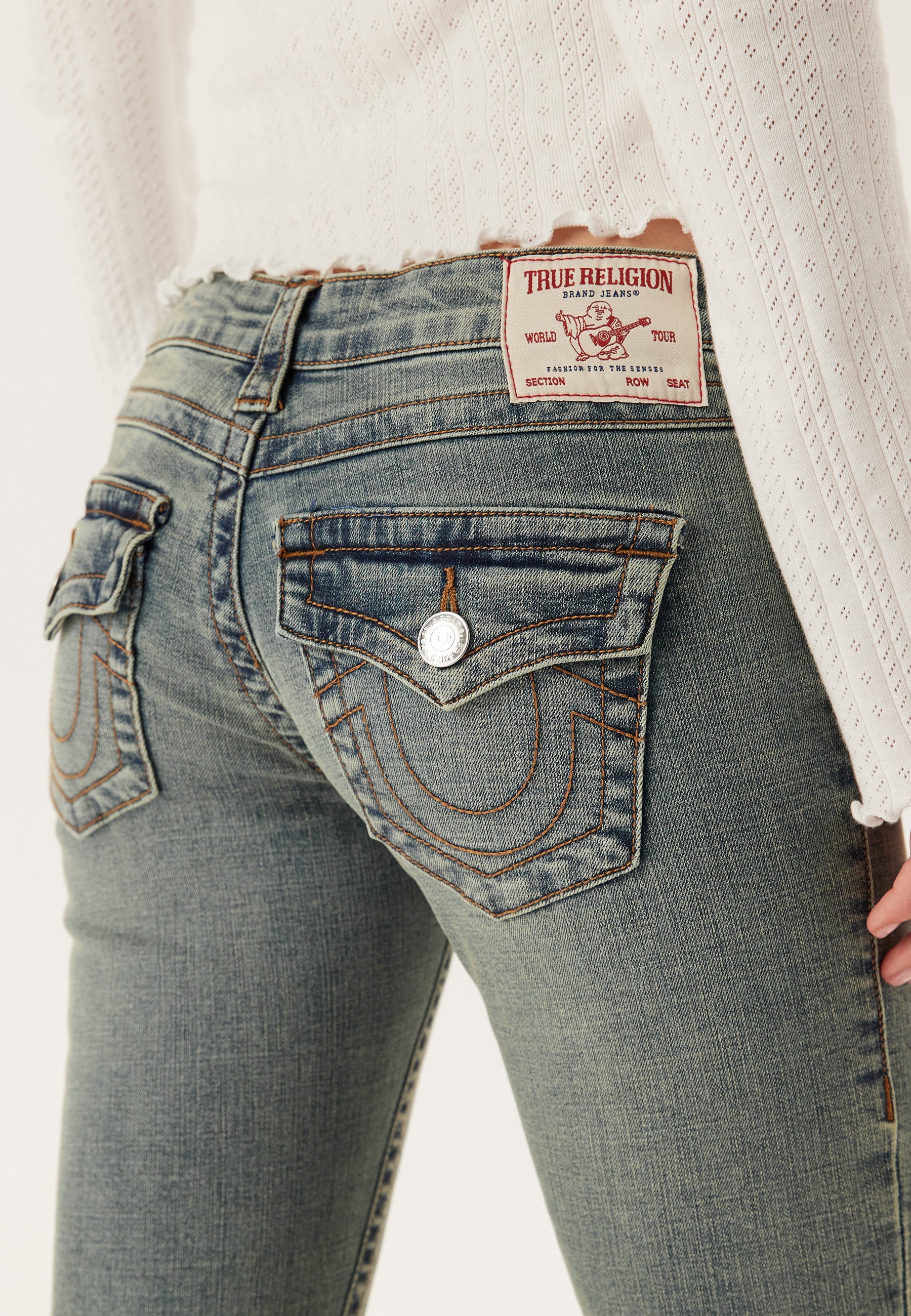 Joey Low Rise Flare Flap - Image 5
