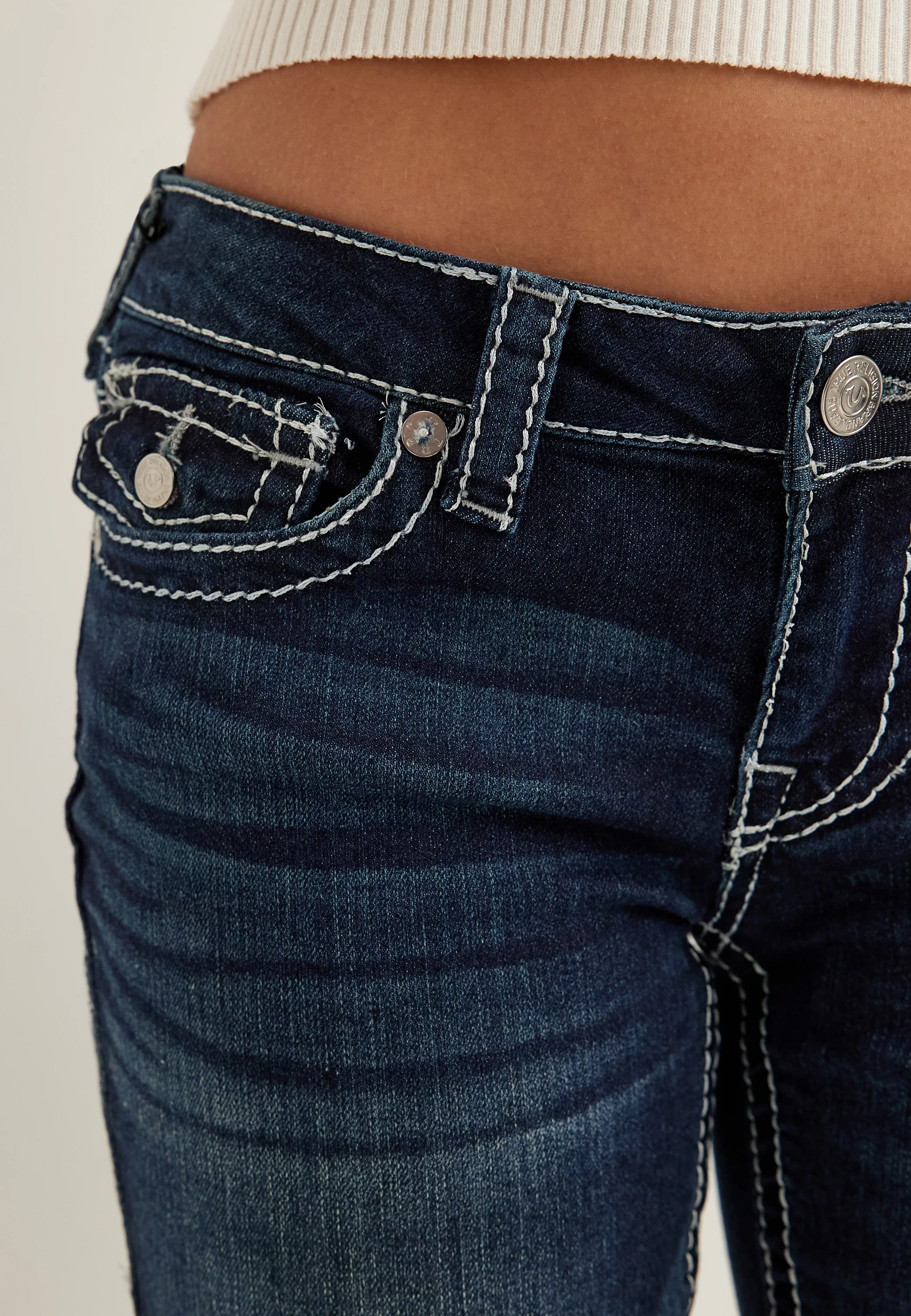 Joey Lr Flare Lurex Big T Flap - Image 4