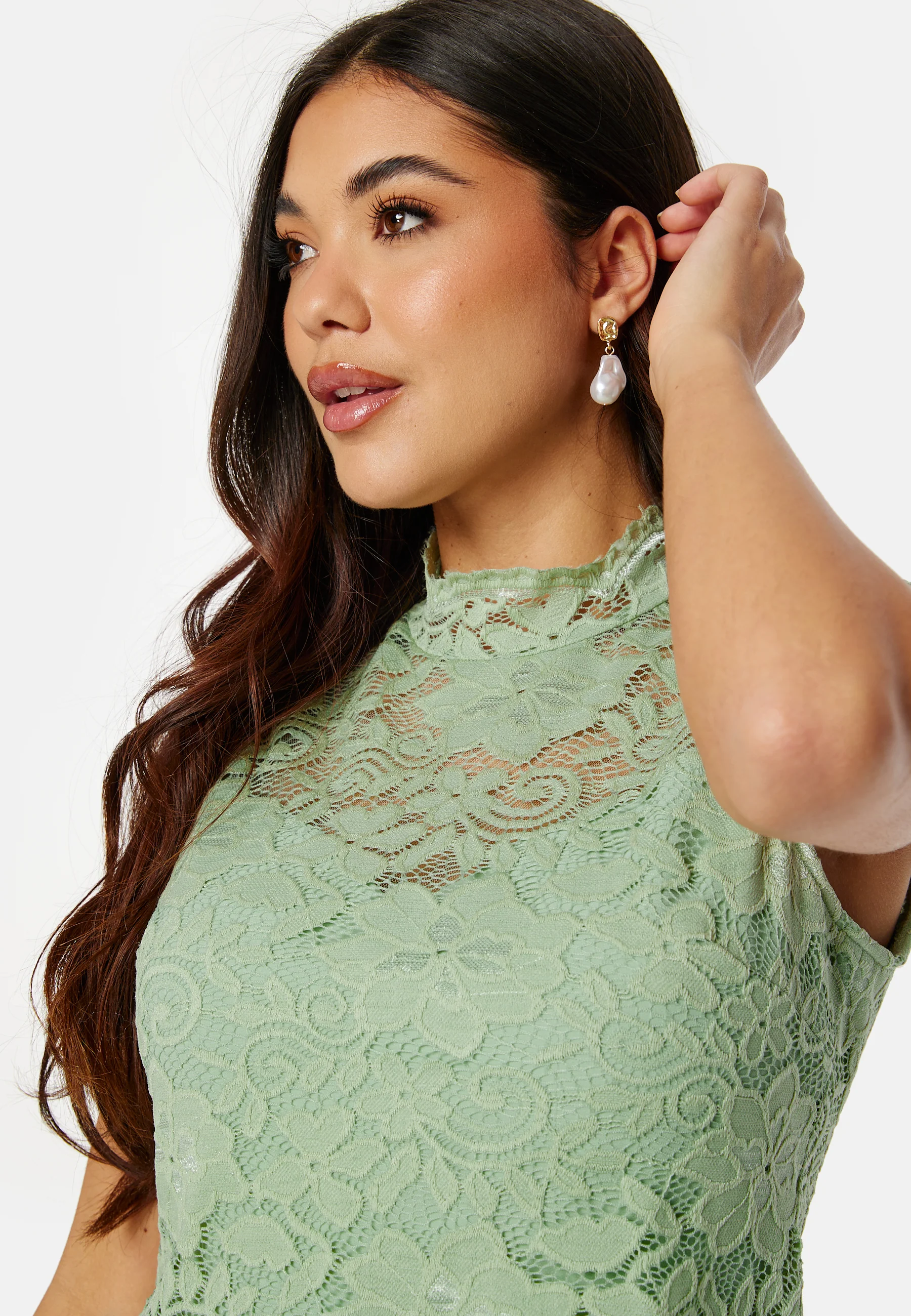 Jolie Short Sleeve Midi Dress - Image 2