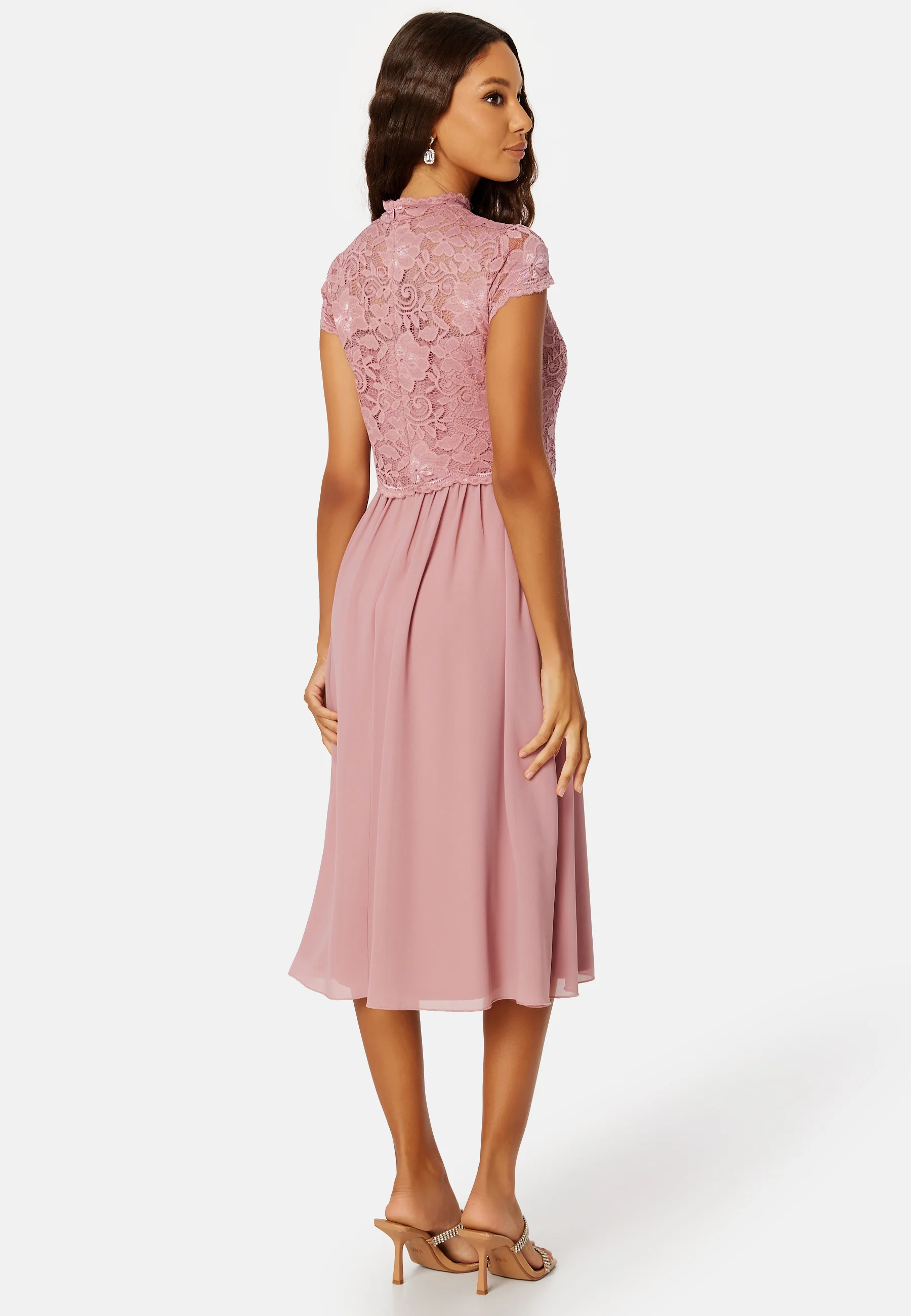 Jolie Short Sleeve Midi Dress - Image 3