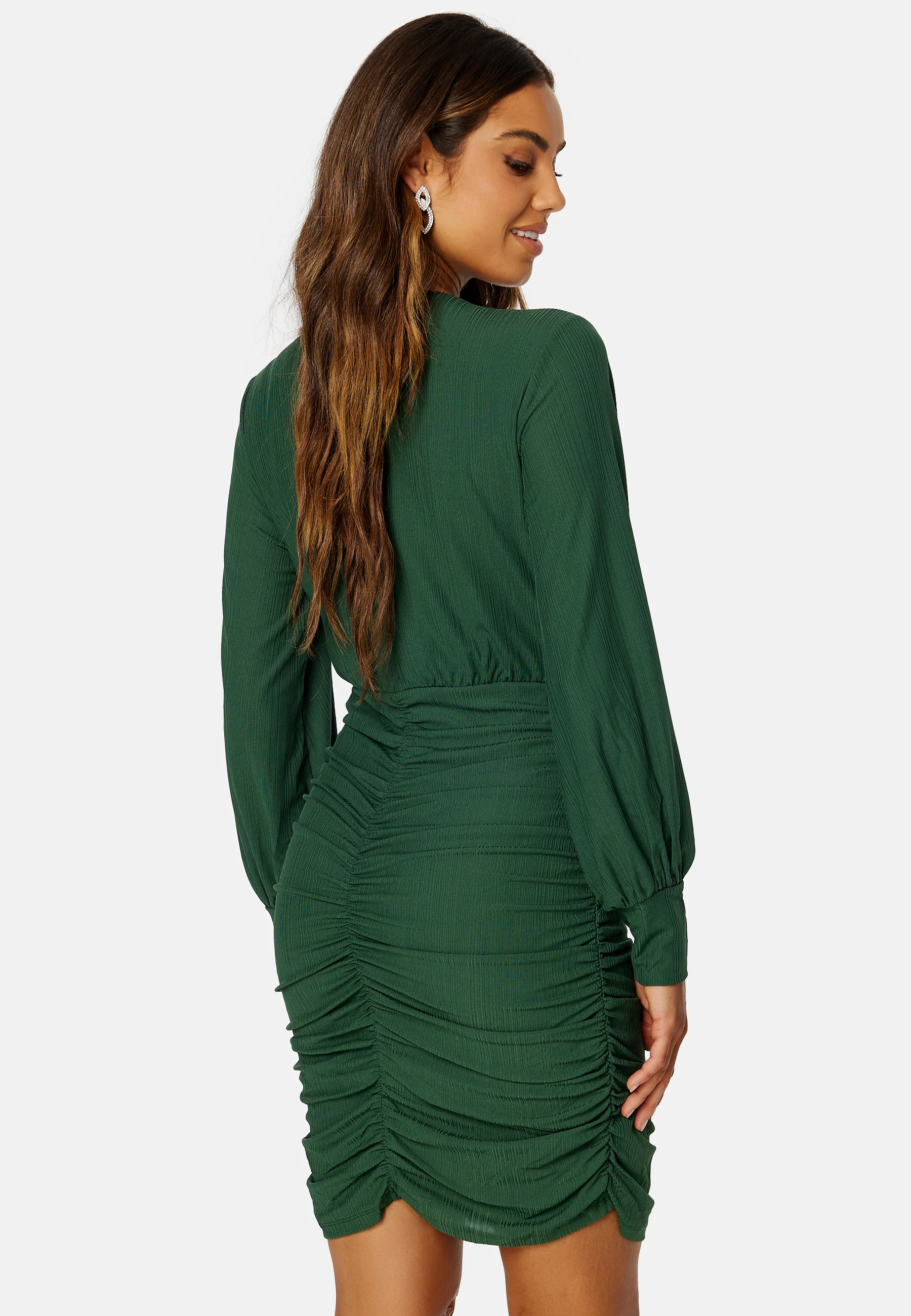 Josa V-Neck Short Dress - Image 3