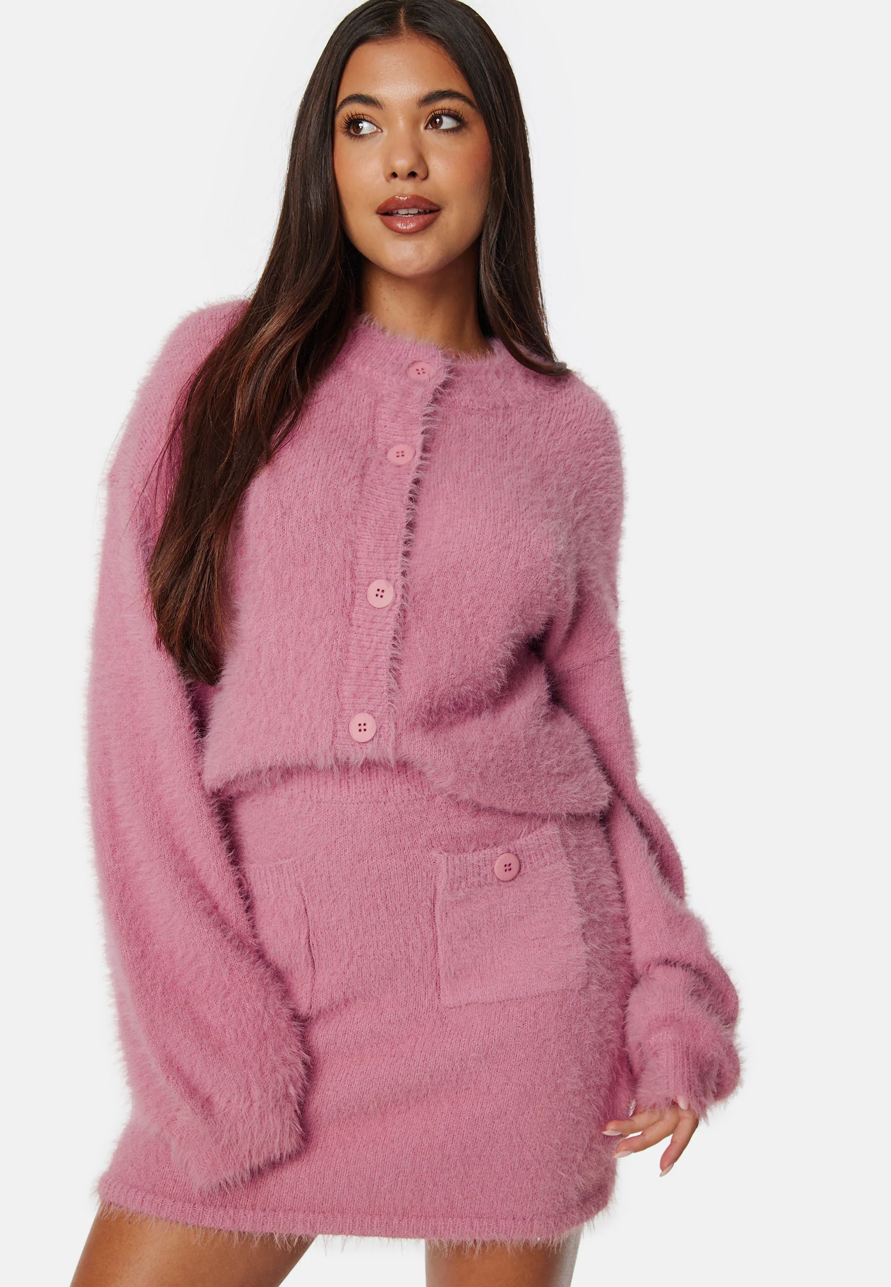 Josefin Fluffy Cardigan - Image 3