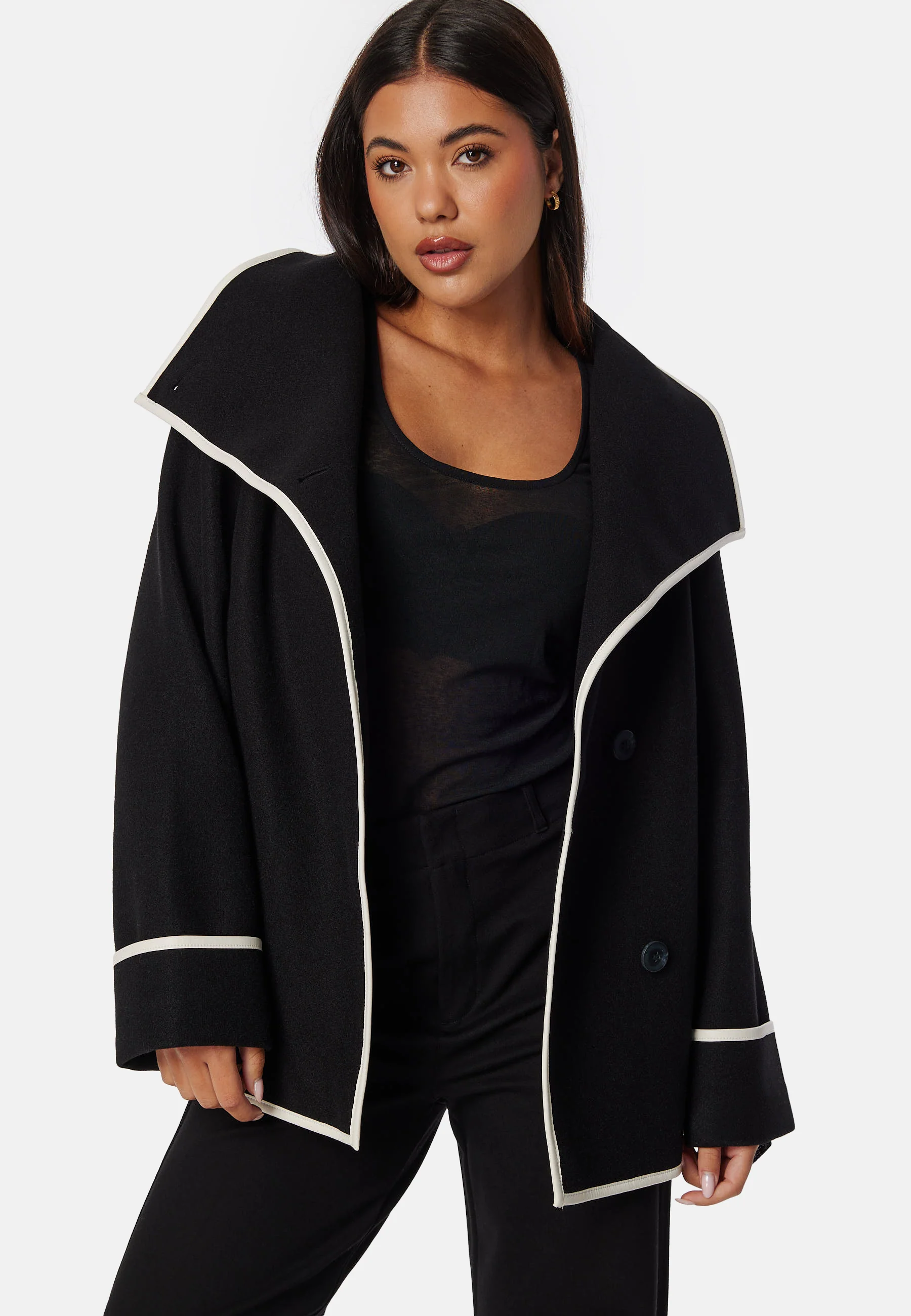 Josefin Scarf Coat - Image 5