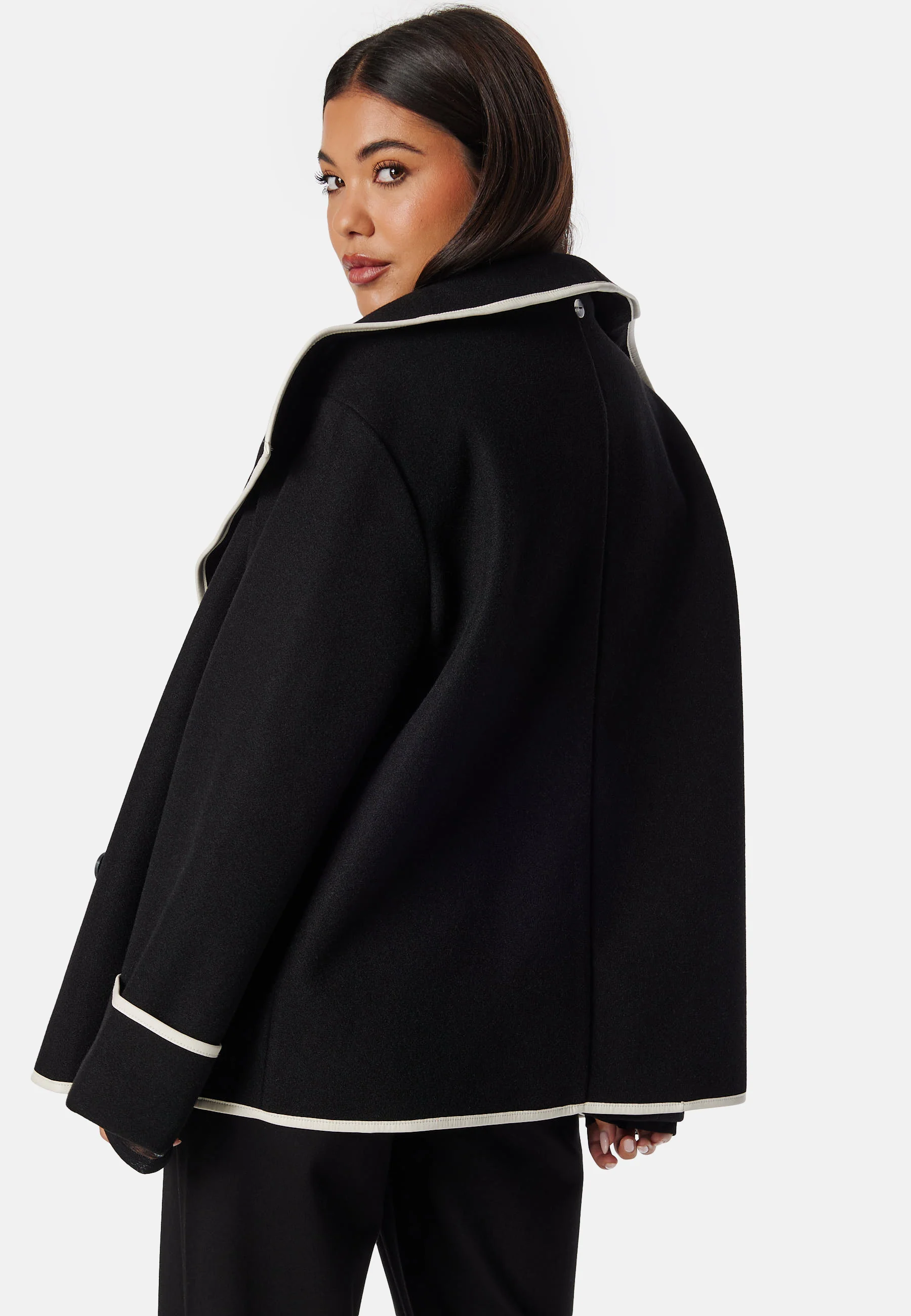 Josefin Scarf Coat - Image 7