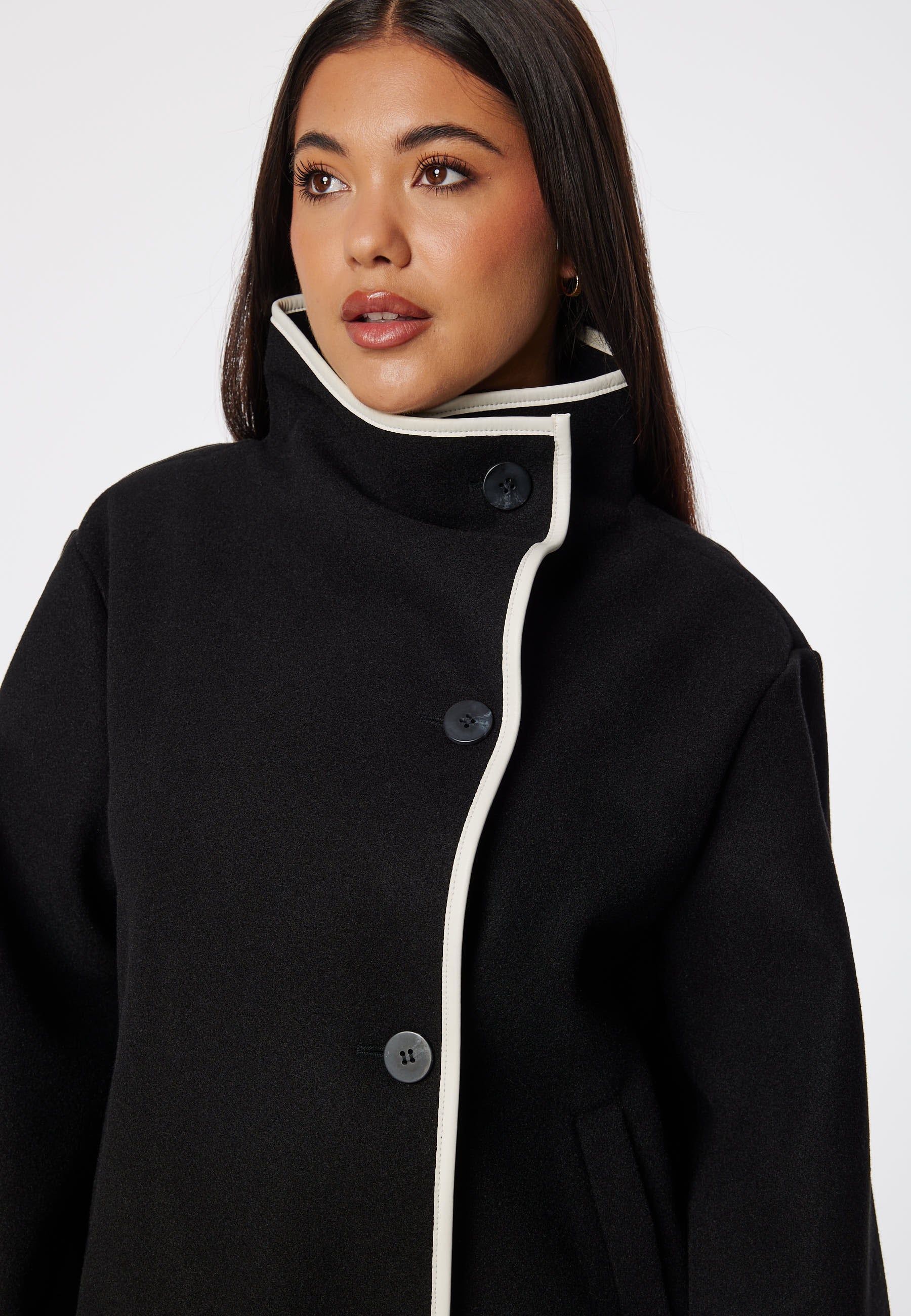 Josefin Scarf Coat - Image 8