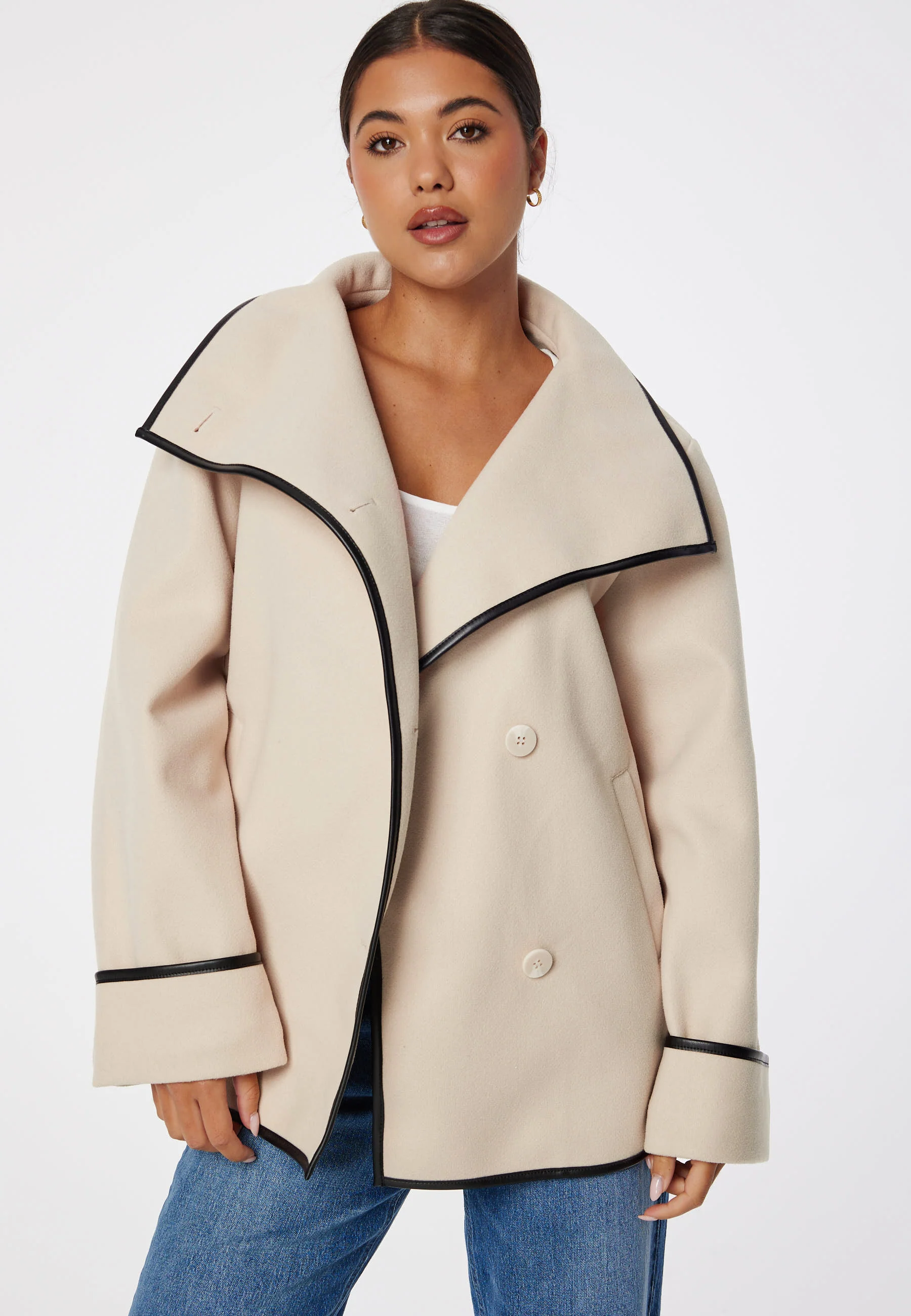 Josefin Scarf Coat - Image 3