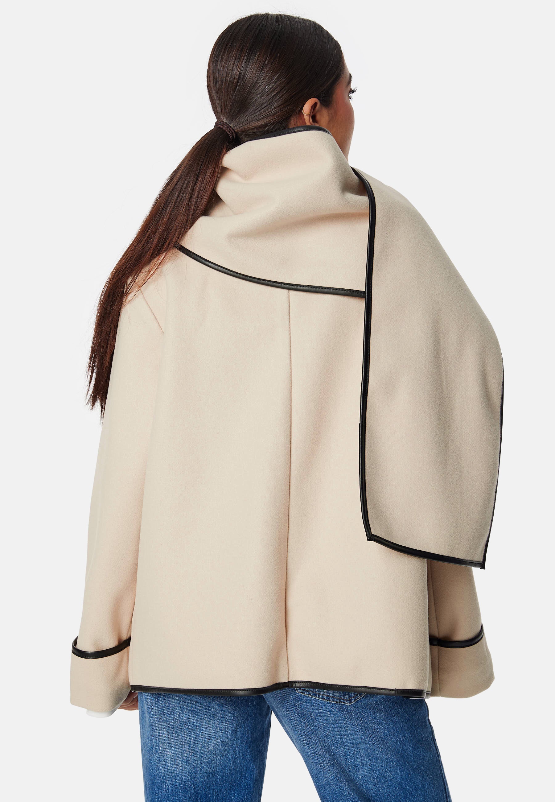Josefin Scarf Coat - Image 4