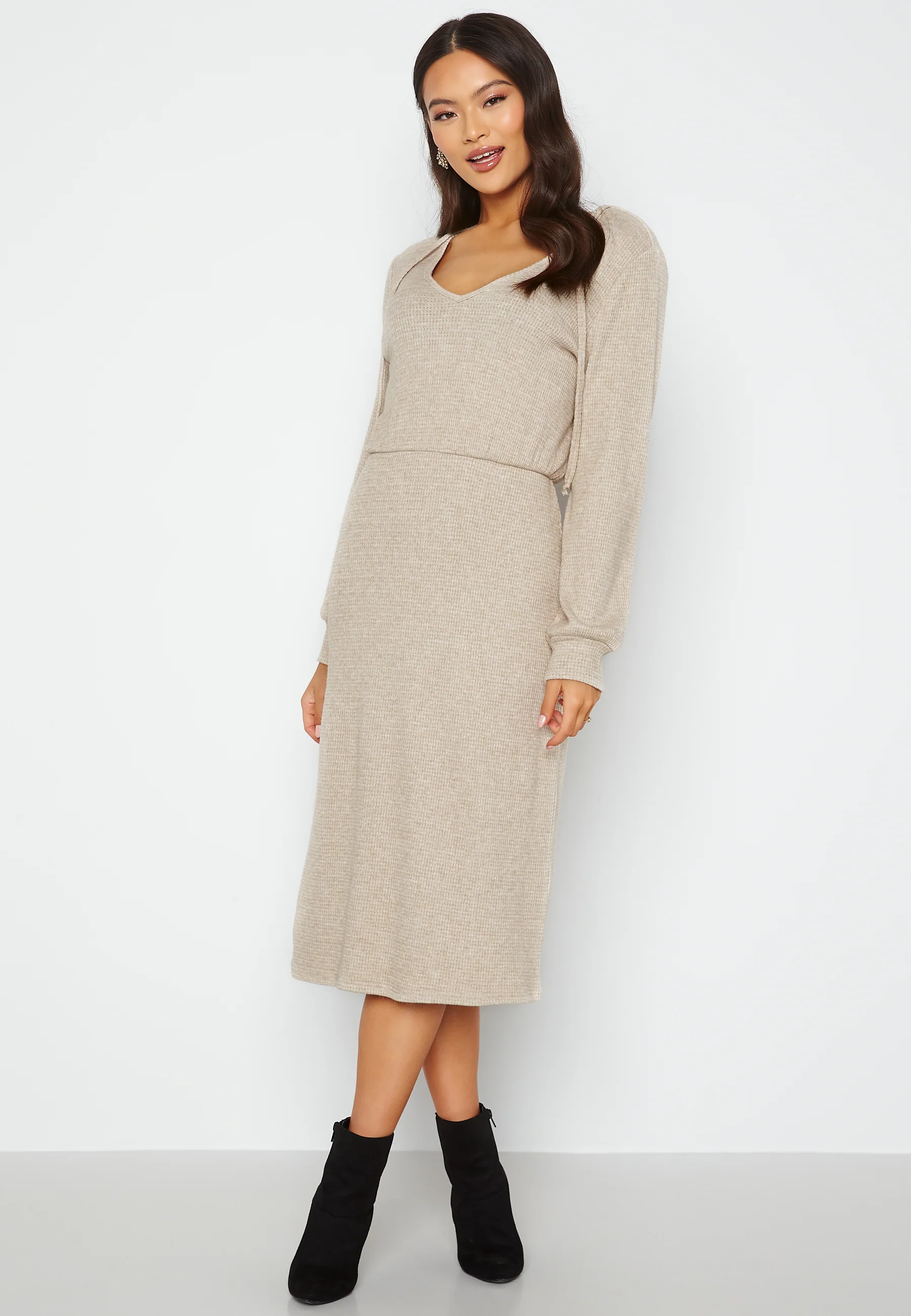Josey rib midi dress