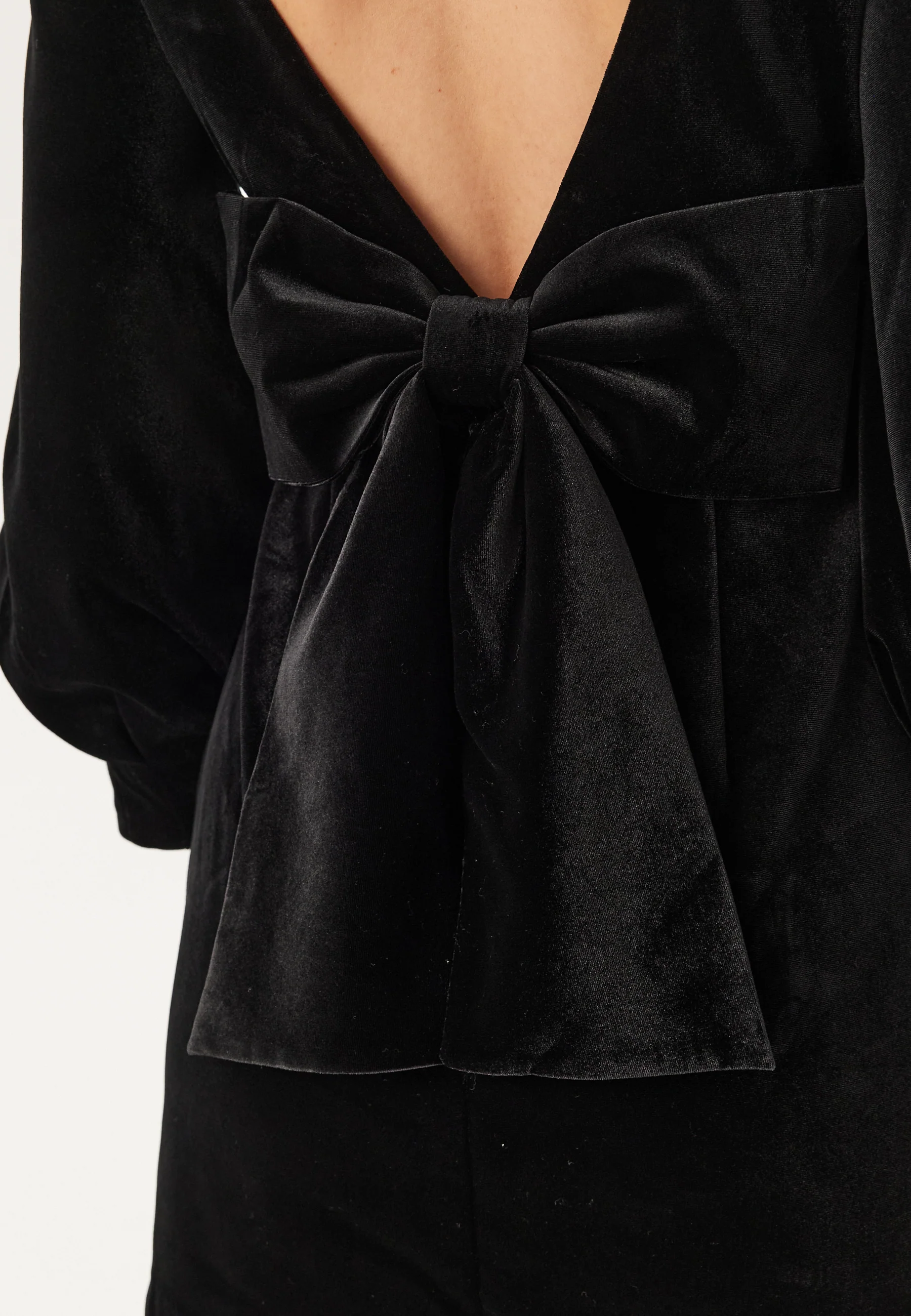 Josilyn Velvet Bow Back Mini - Image 4
