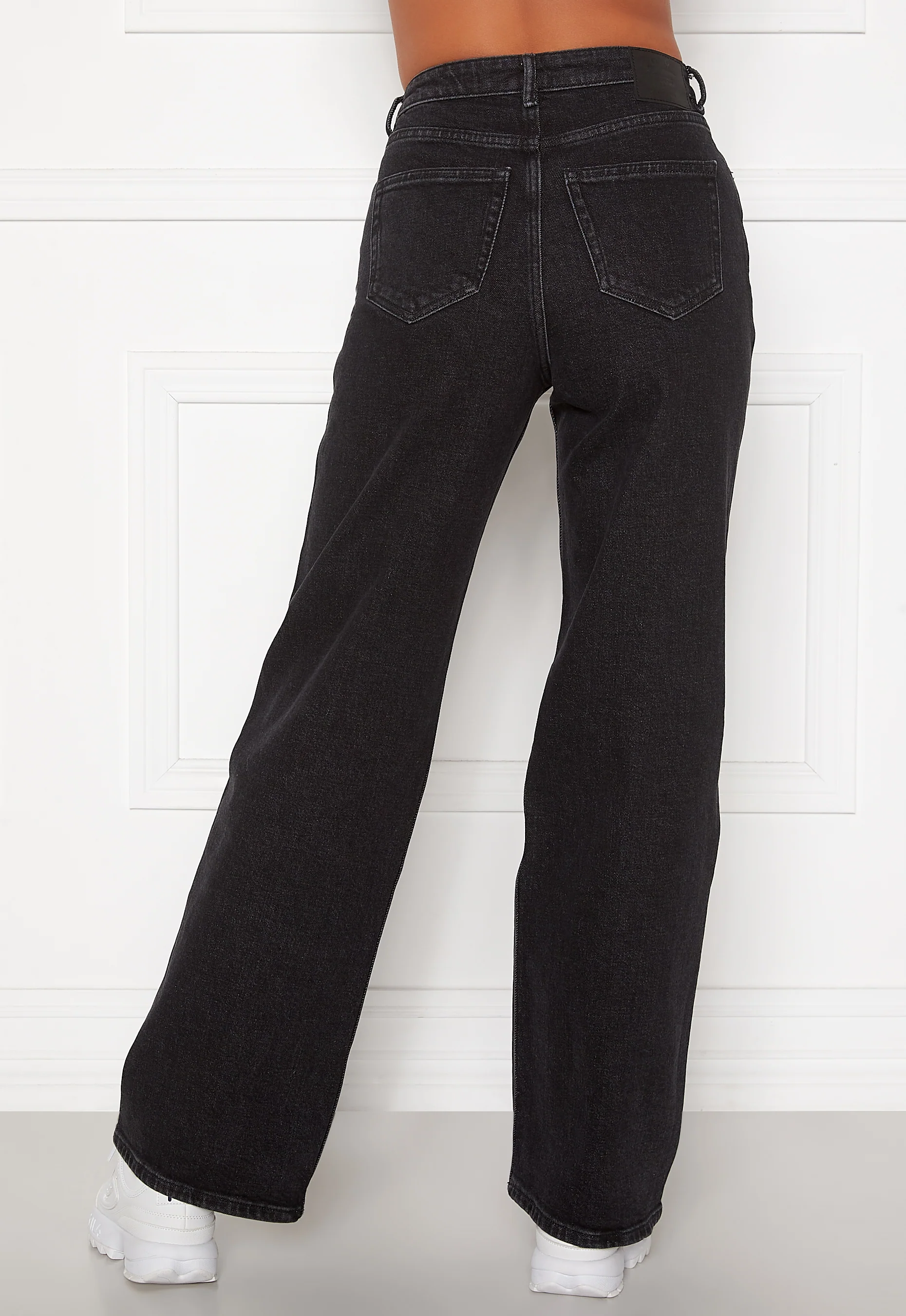 Juicy HW Black Wide Leg Jeans - Image 6
