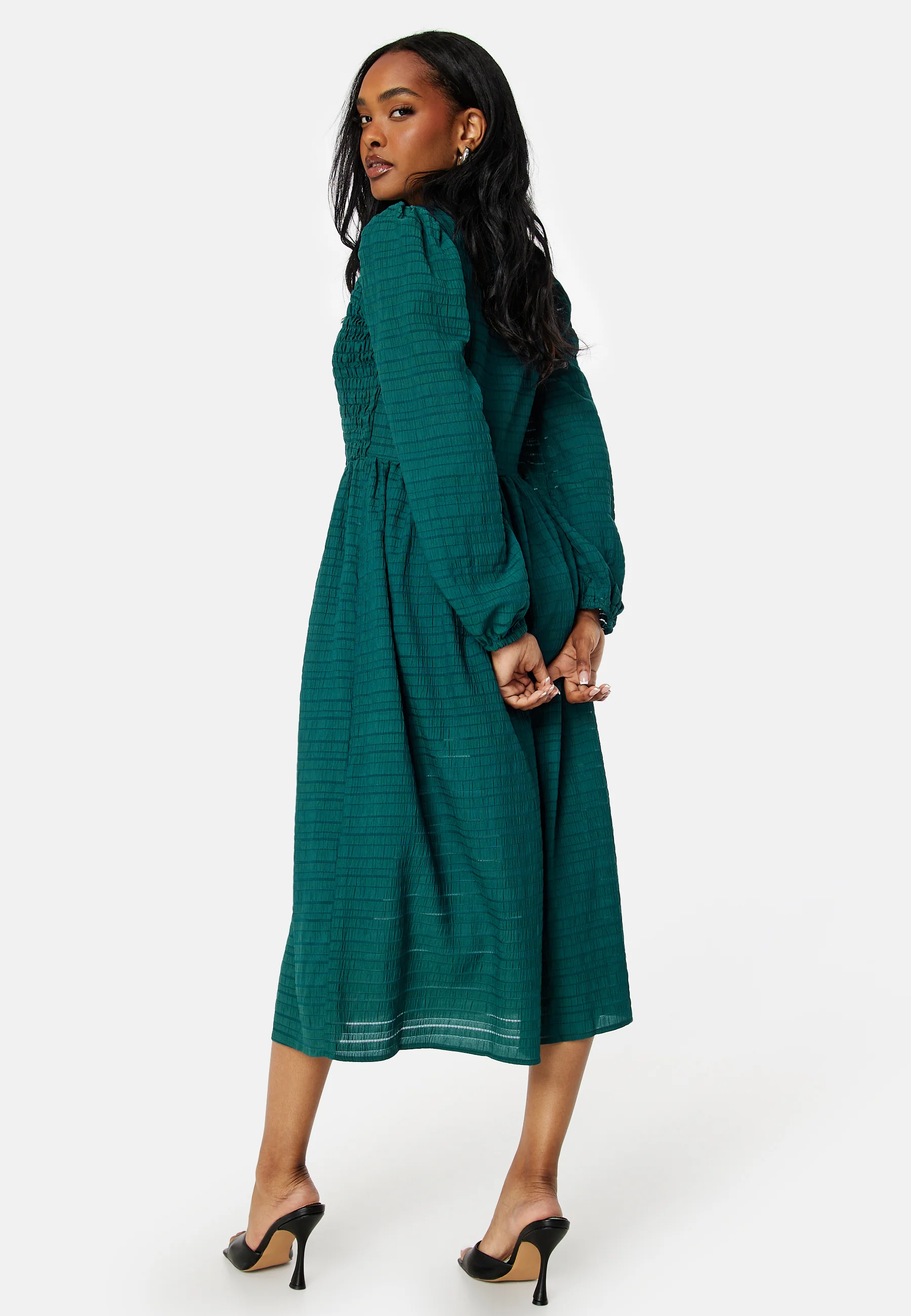 Julis LS Smock Dress - Image 2