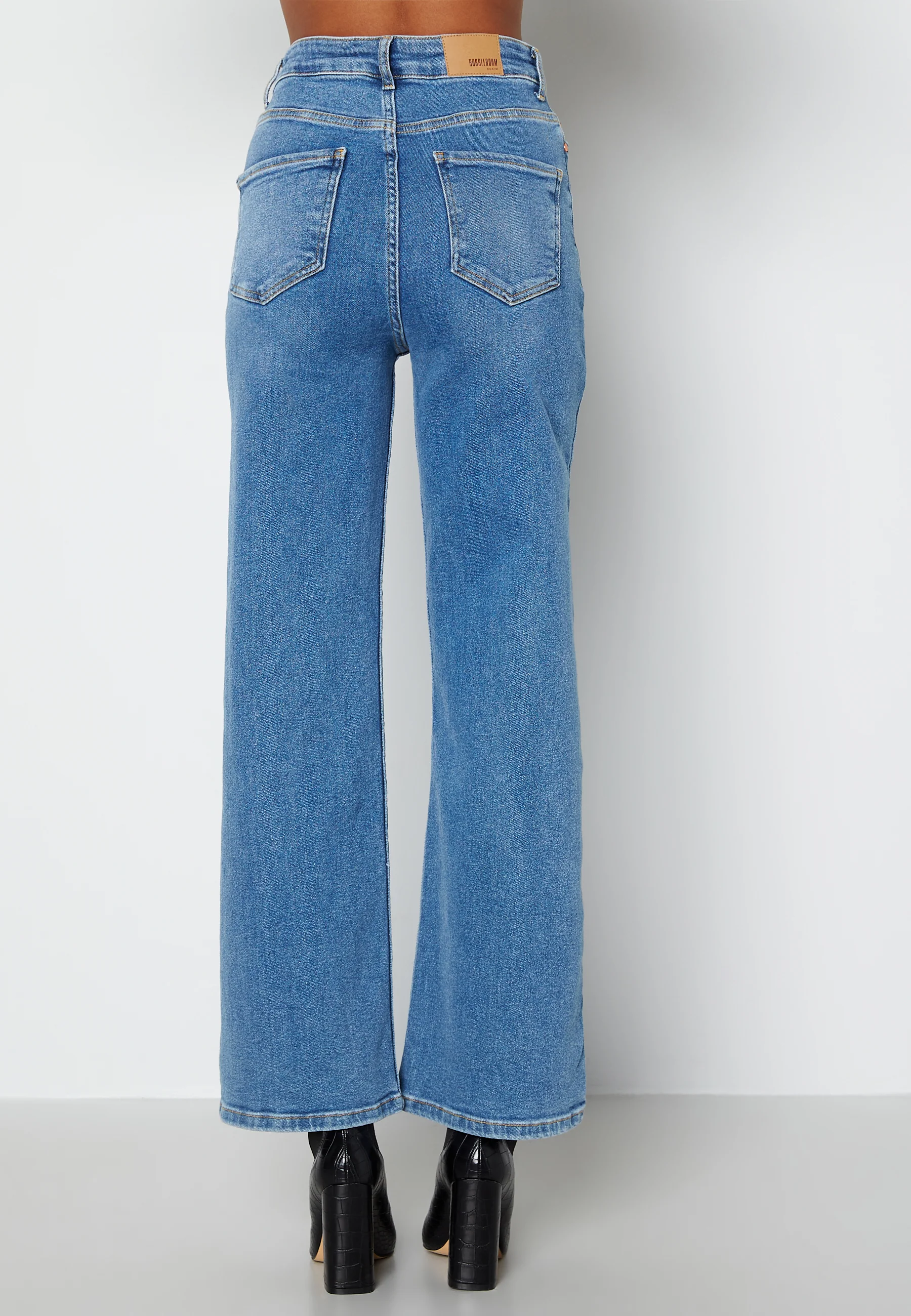 June wide leg stretch jeans