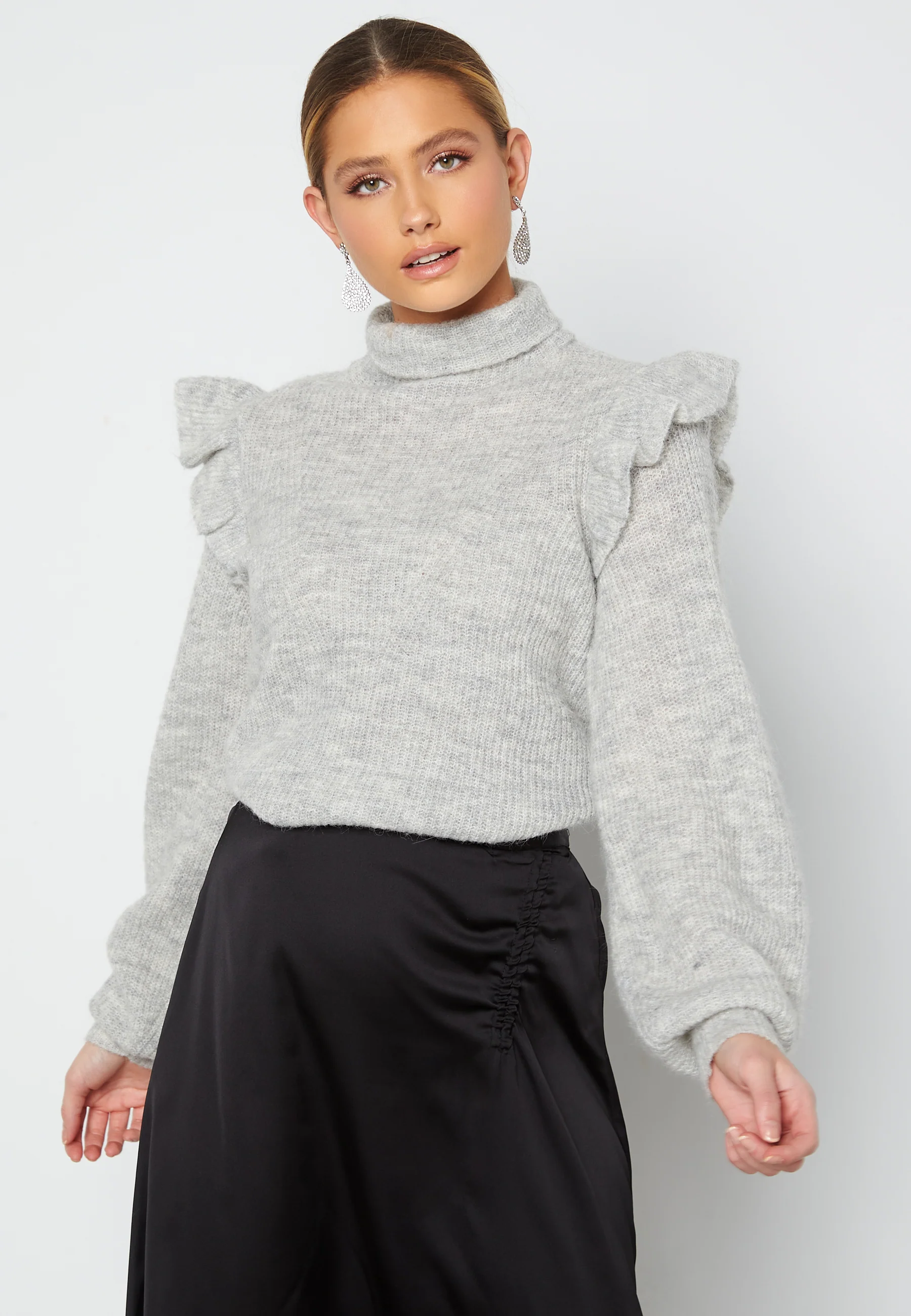 Kaia LS Funnelneck Blouse