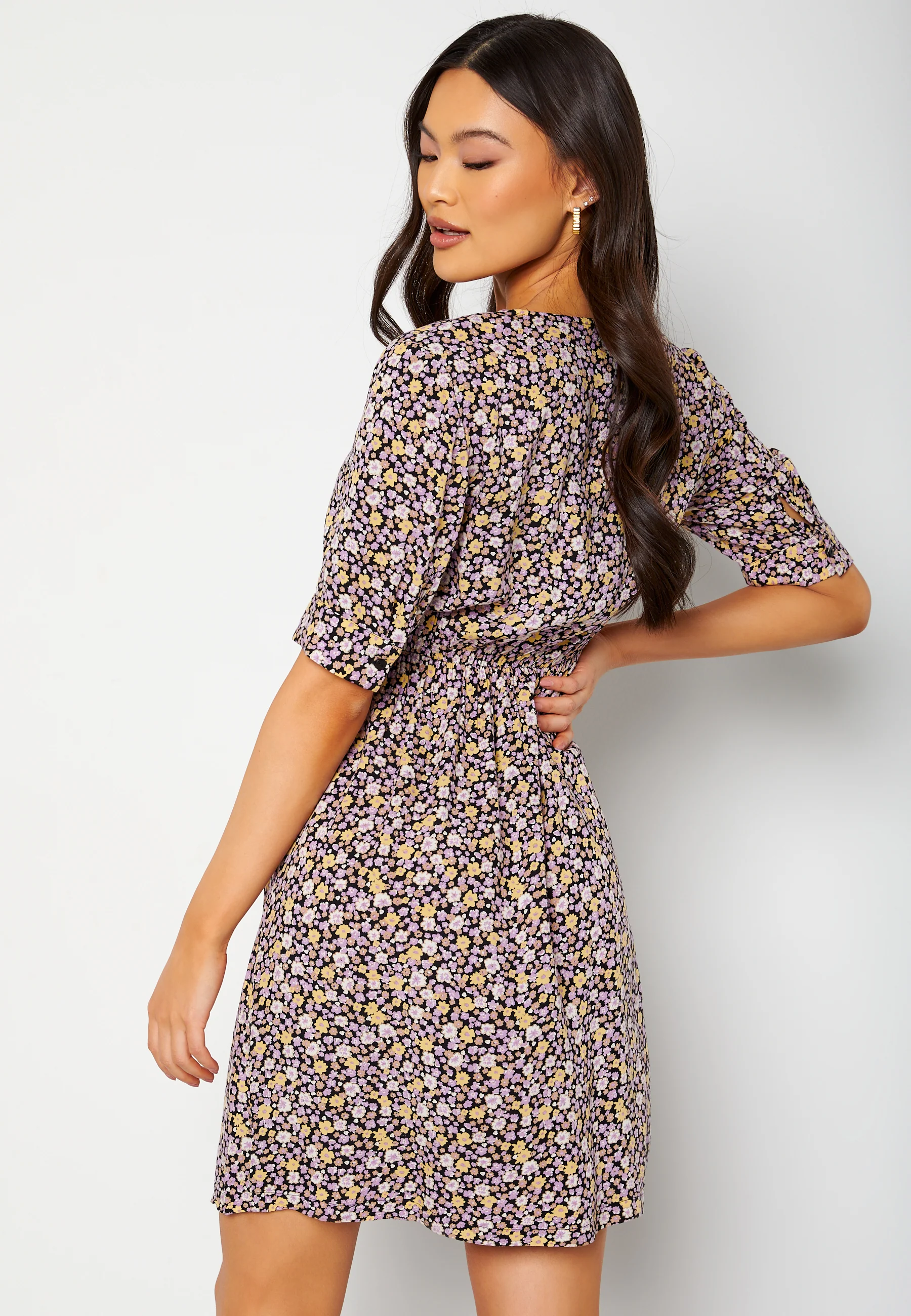 Kaitlyn 3/4 Wrap Dress - Image 3